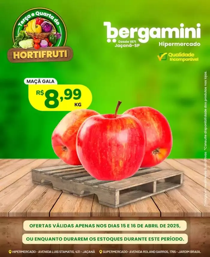 Encarte de Encarte Supermercado Bergamini 15 de abril até 16 de abril 2025 - Pagina 8