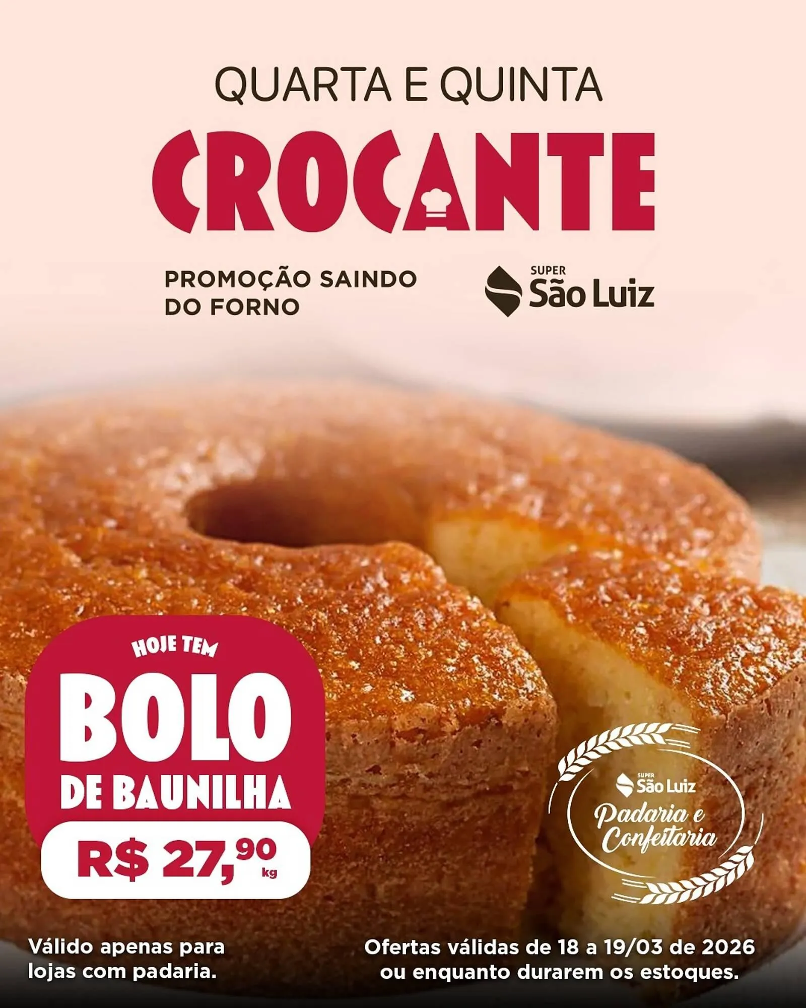 Encarte de Catálogo Super São Luiz 18 de março até 19 de março 2026 - Pagina 1