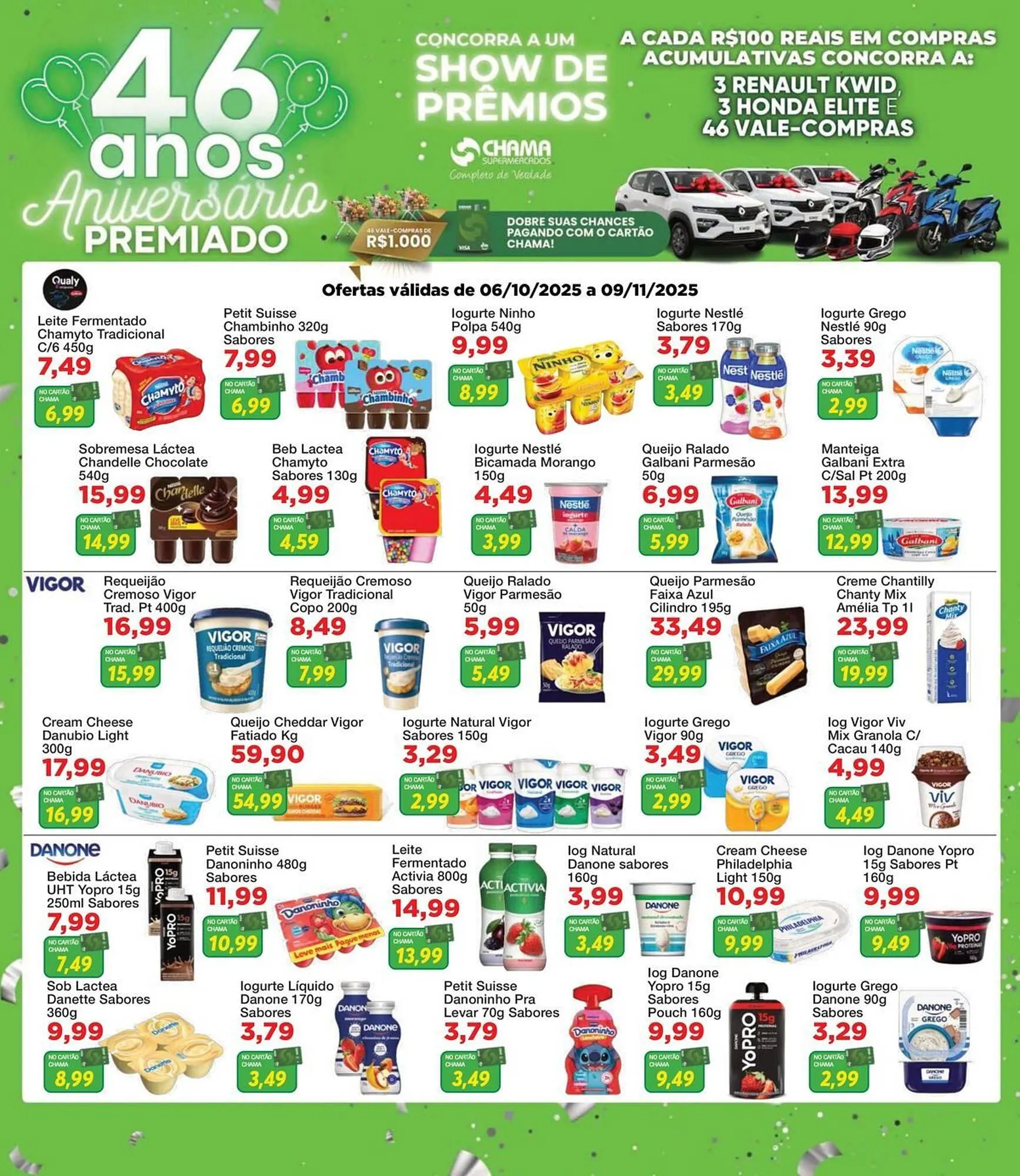 Encarte de Catálogo Chama Supermercados 6 de outubro até 9 de novembro 2025 - Pagina 7