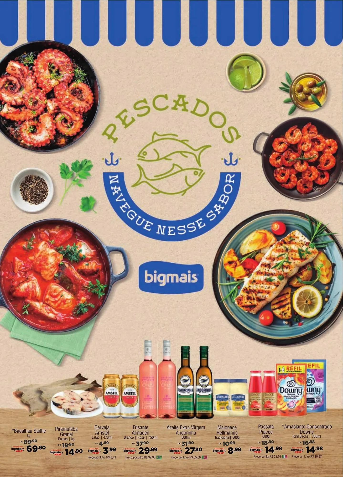 Encarte de Catálogo Big Mais Supermercados 12 de março até 17 de março 2026 - Pagina 1