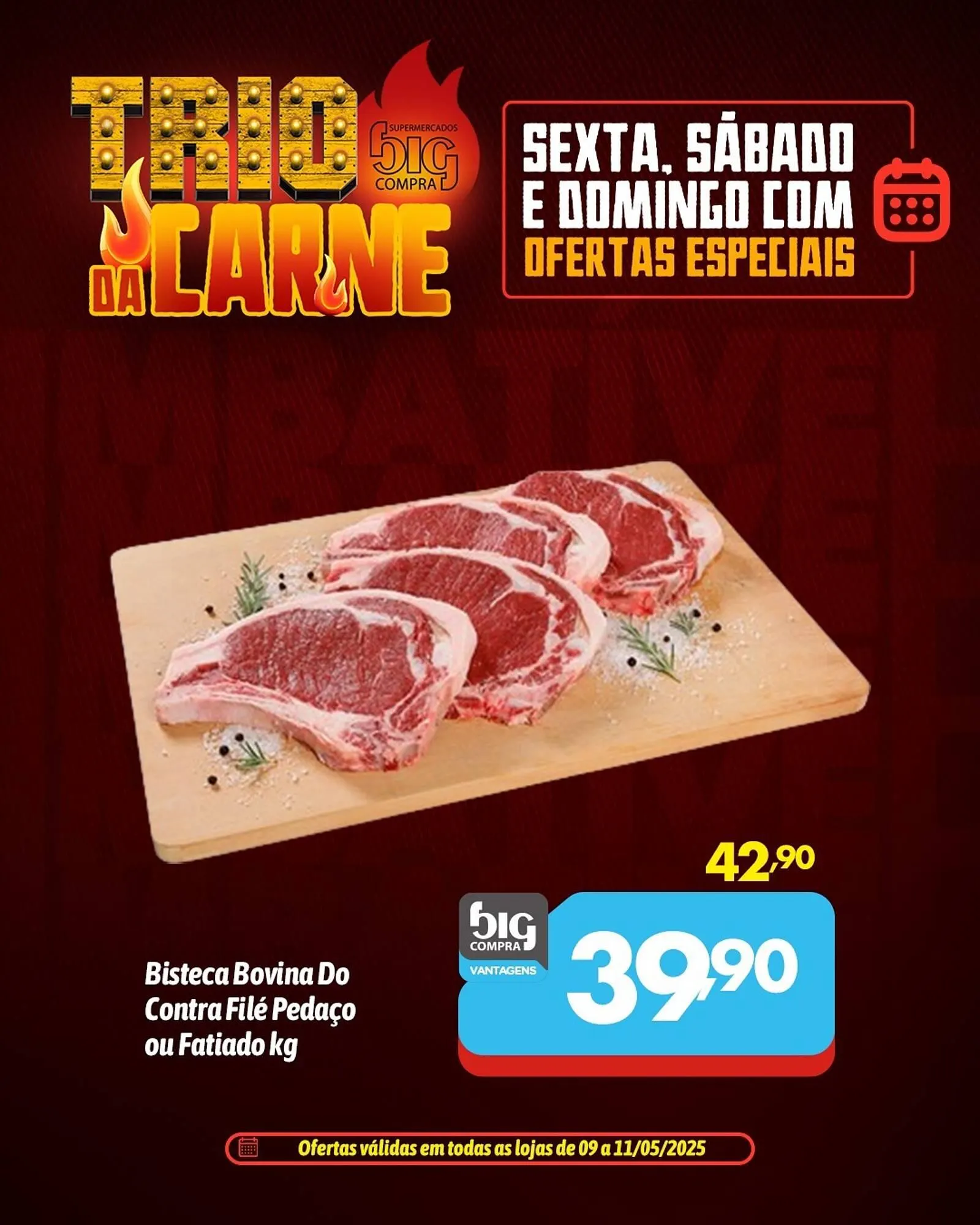 Encarte de Catálogo Supermercados Big Compra 9 de maio até 11 de maio 2025 - Pagina 3