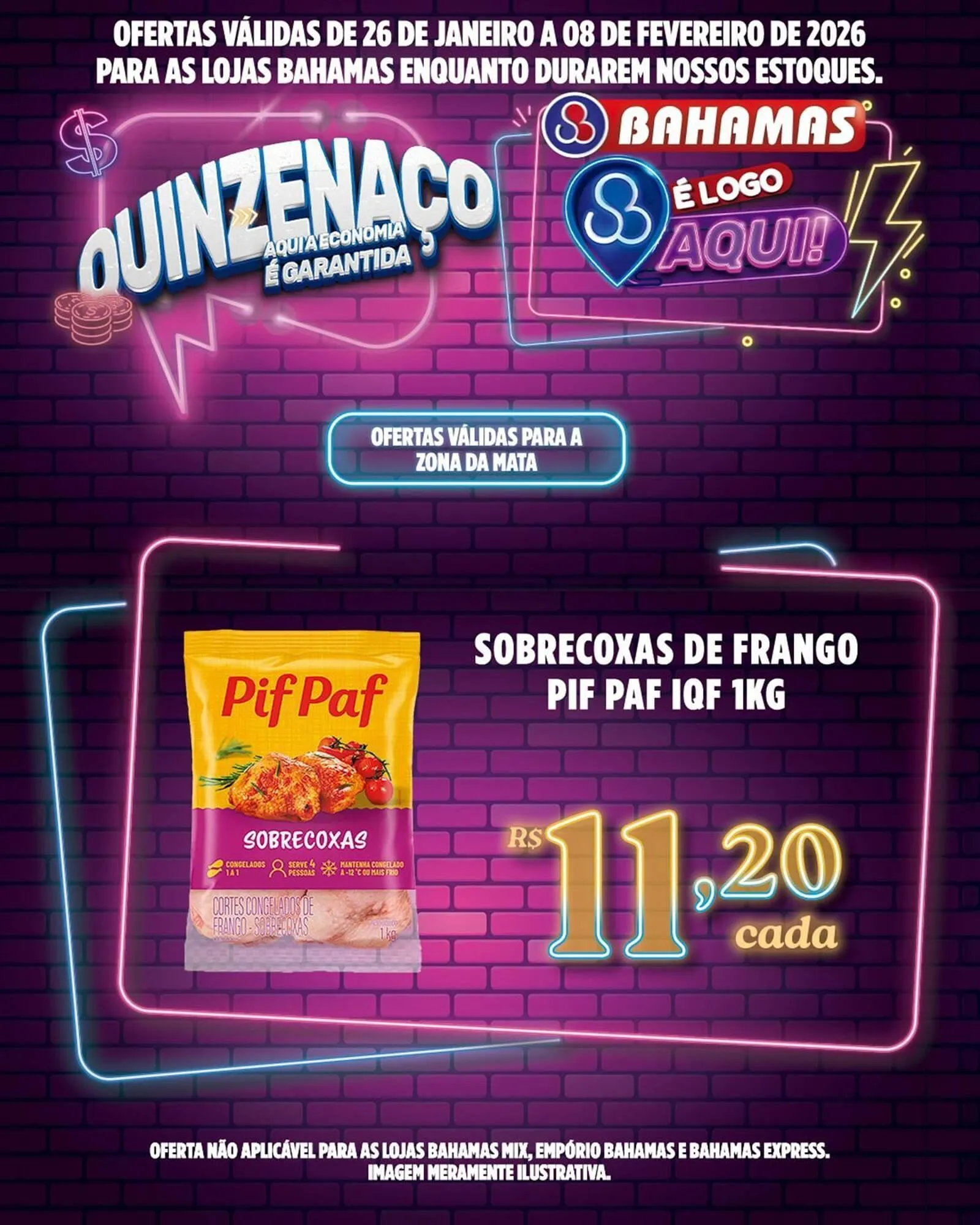 Encarte de Catálogo Bahamas Supermercados 26 de janeiro até 8 de fevereiro 2026 - Pagina 3