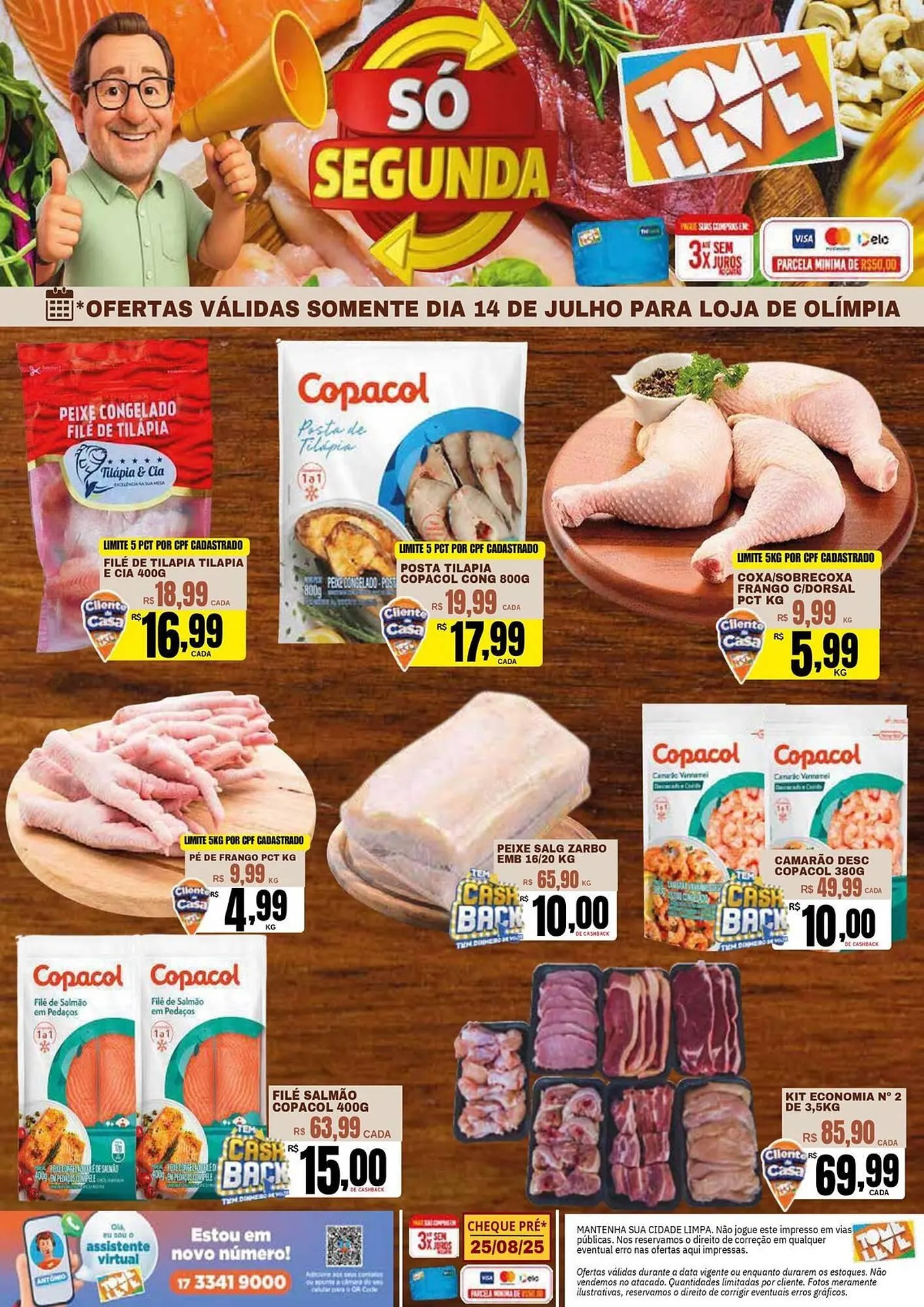 Encarte de Catálogo Tome Leve 14 de julho até 25 de agosto 2025 - Pagina 2