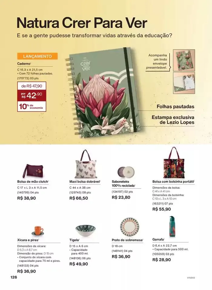 Encarte de Revista Natura Ciclo 3 31 de janeiro até 15 de março 2025 - Pagina 126