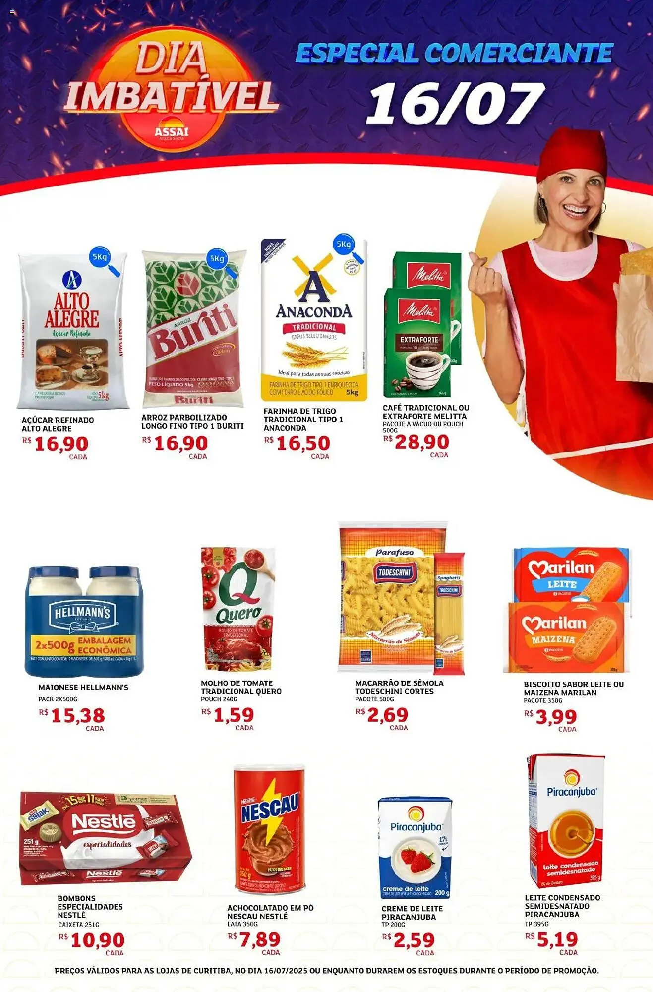 Encarte de Catálogo Assaí Atacadista 16 de julho até 16 de julho 2025 - Pagina 1