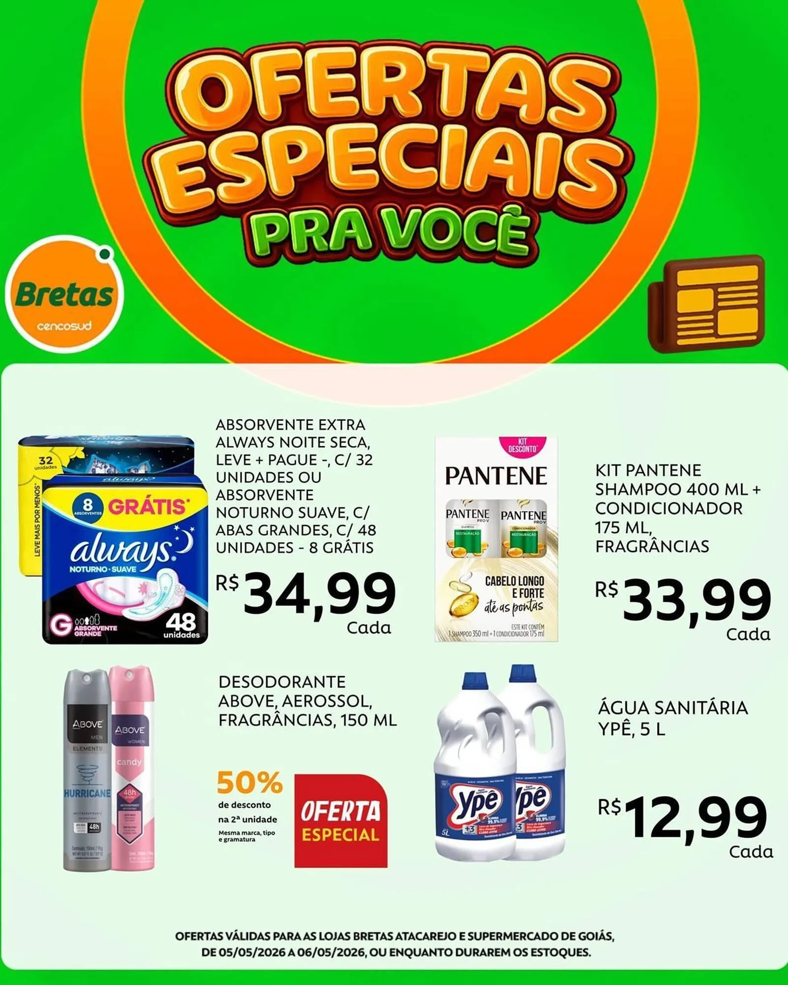Encarte de Catálogo Supermercados Bretas 5 de maio até 6 de maio 2026 - Pagina 7