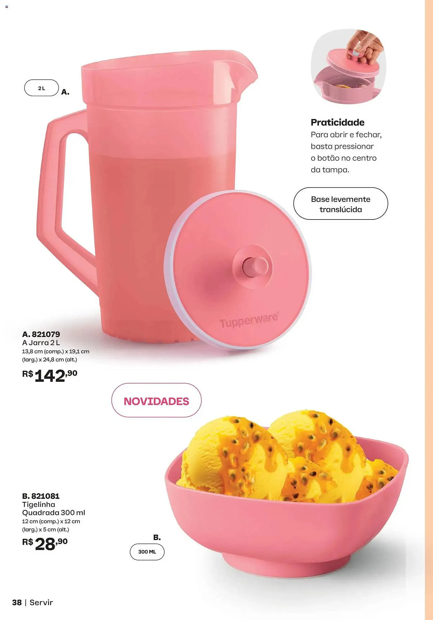 Encarte de Catálogo Tupperware 1 de fevereiro até 28 de fevereiro 2026 - Pagina 38
