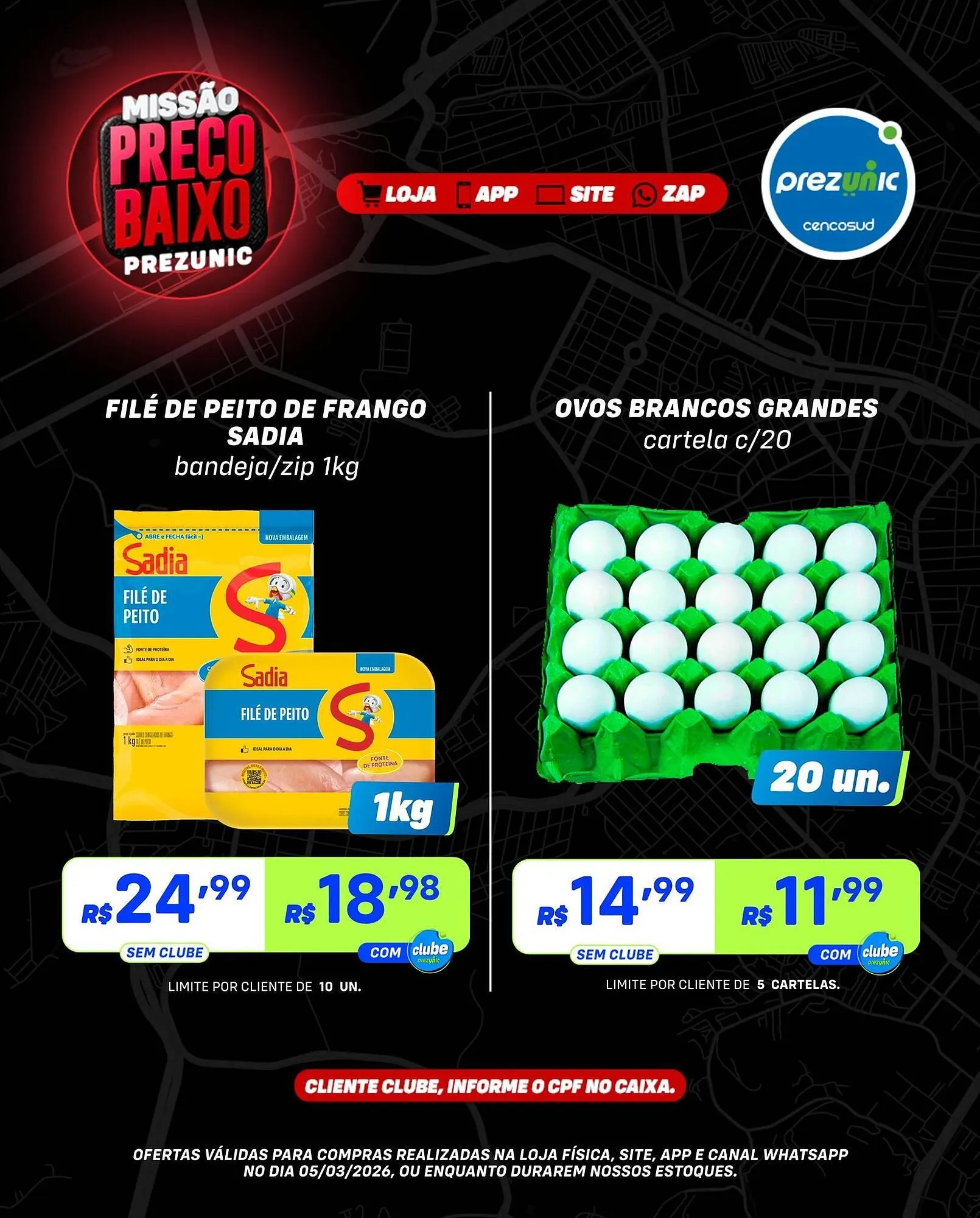 Encarte de Encarte Prezunic 5 de março até 5 de março 2026 - Pagina 3