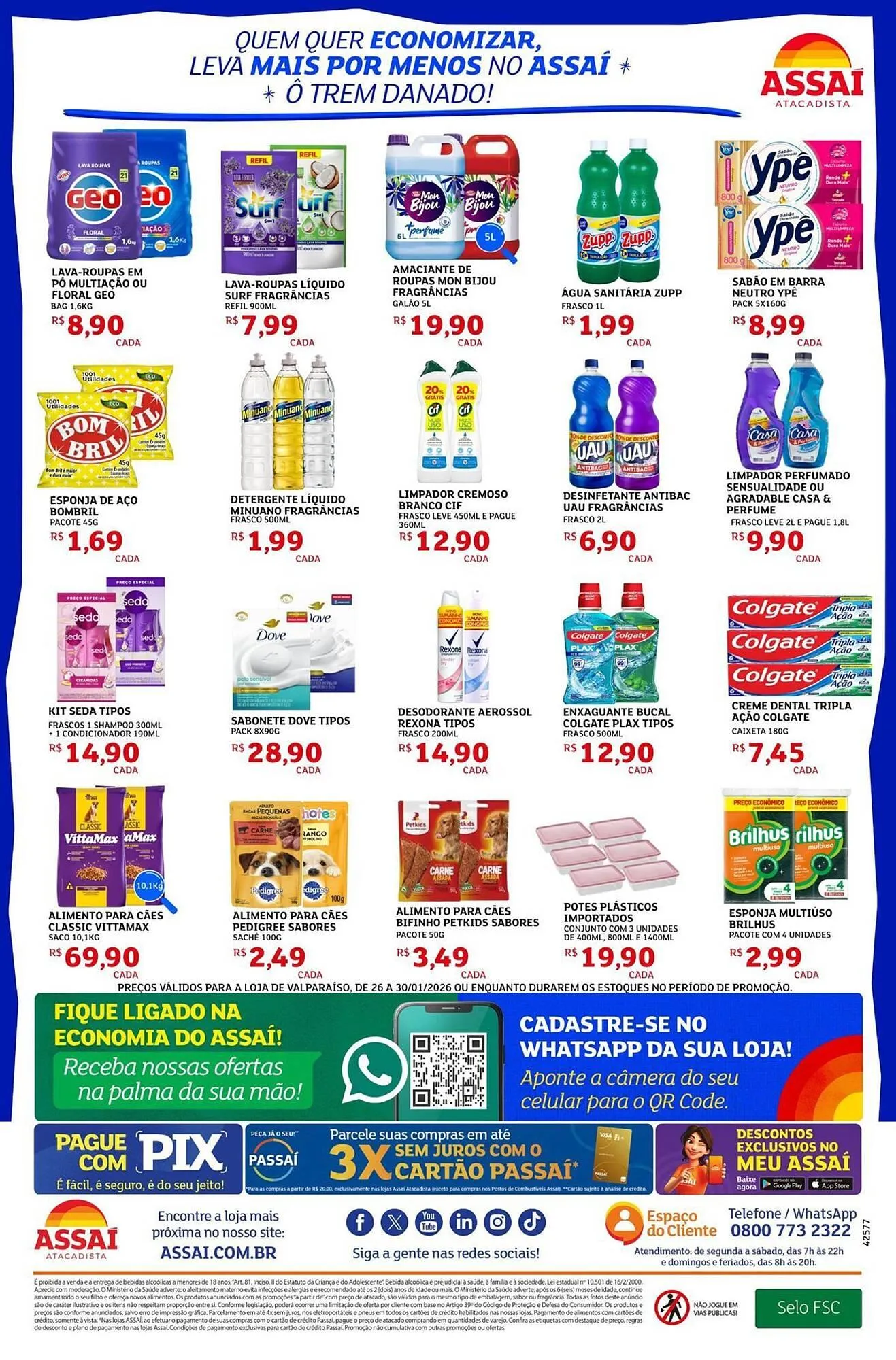 Encarte de Encarte Assaí Atacadista 26 de janeiro até 30 de janeiro 2026 - Pagina 4