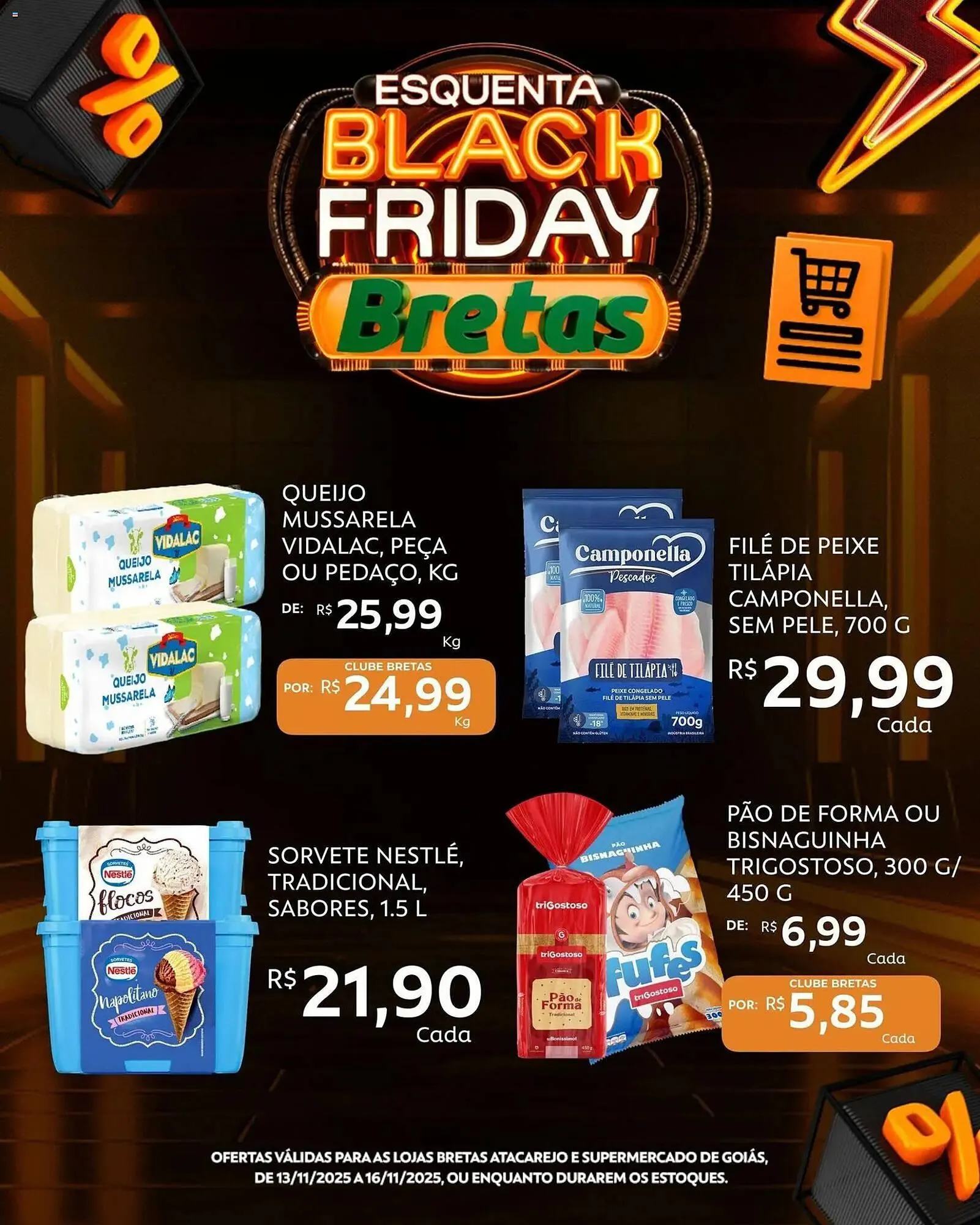 Encarte de Catálogo Supermercados Bretas 13 de novembro até 17 de novembro 2025 - Pagina 15