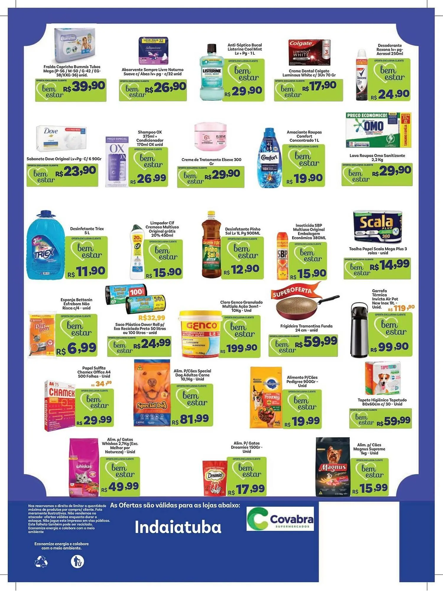 Encarte de Catálogo Covabra Supermercados 7 de julho até 9 de julho 2025 - Pagina 4