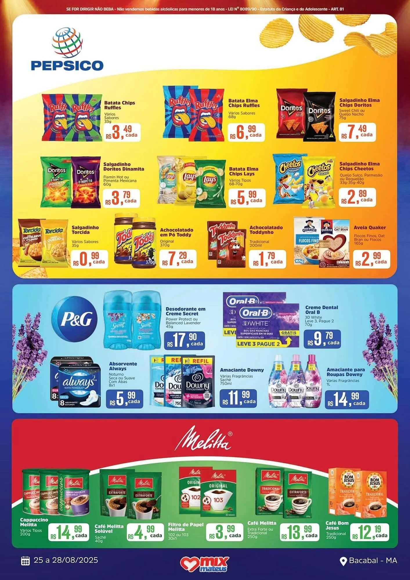 Encarte de Catálogo Supermercados Mateus 25 de agosto até 28 de agosto 2025 - Pagina 4