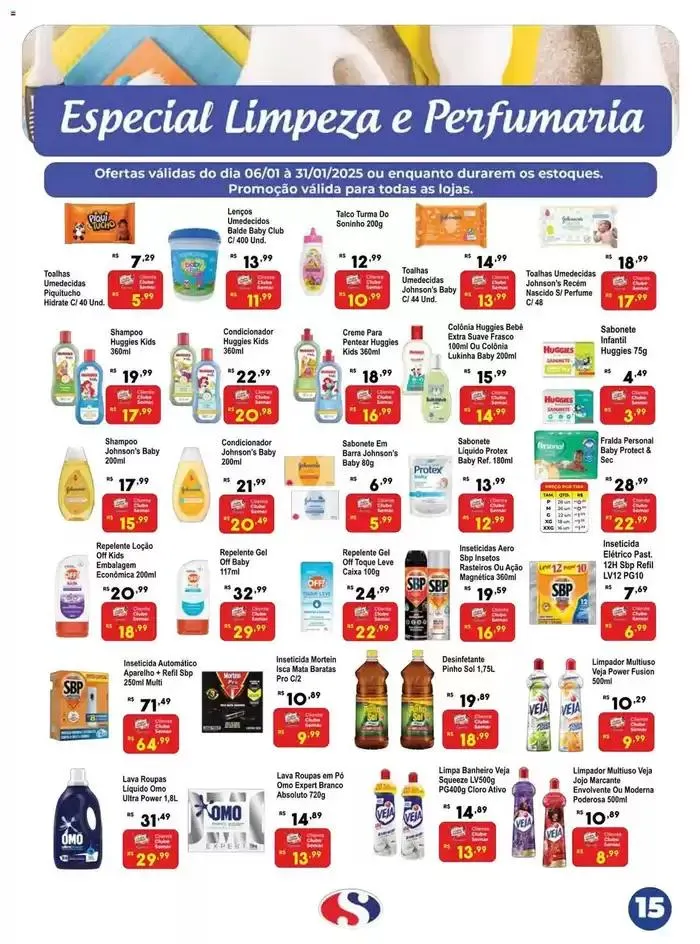 Encarte de Encarte Semar Supermercado 7 de janeiro até 31 de janeiro 2025 - Pagina 6