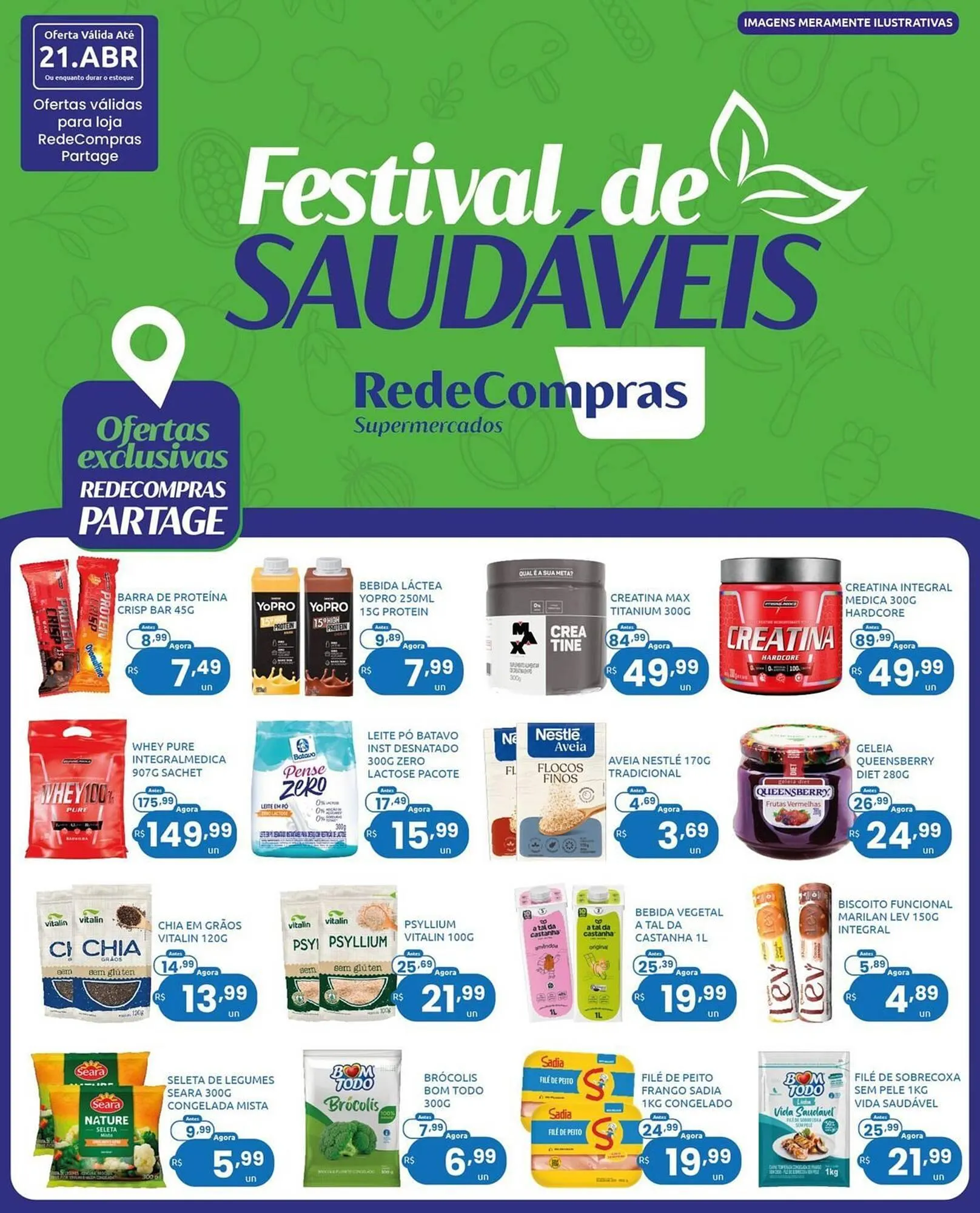 Encarte de Encarte Rede Compras 16 de abril até 21 de abril 2026 - Pagina 1