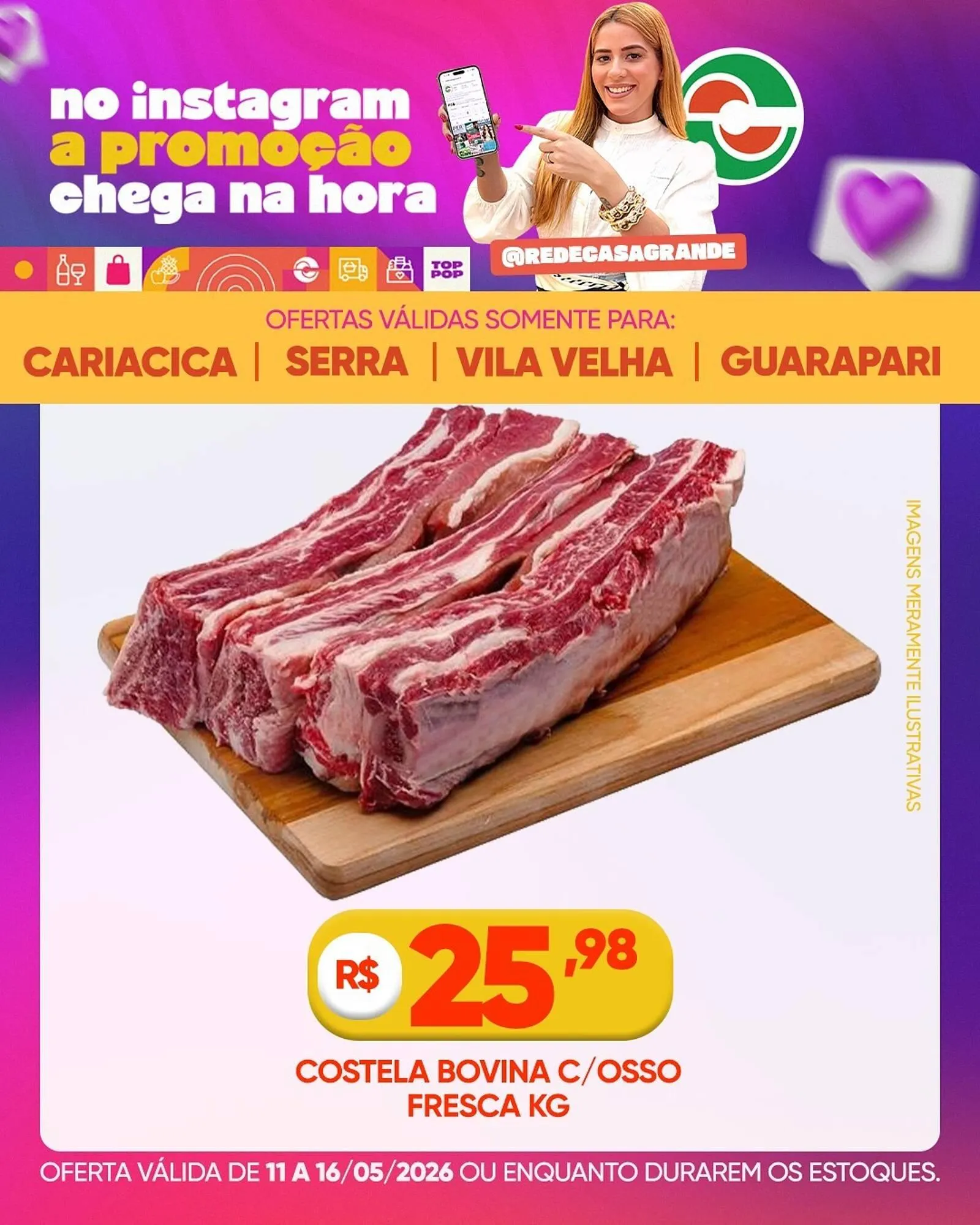 Encarte de Catálogo Casagrande Supermercados 11 de maio até 16 de maio 2026 - Pagina 3