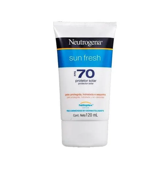 Protetor Solar Neutrogena Sun Fresh Fps 70 120Ml
