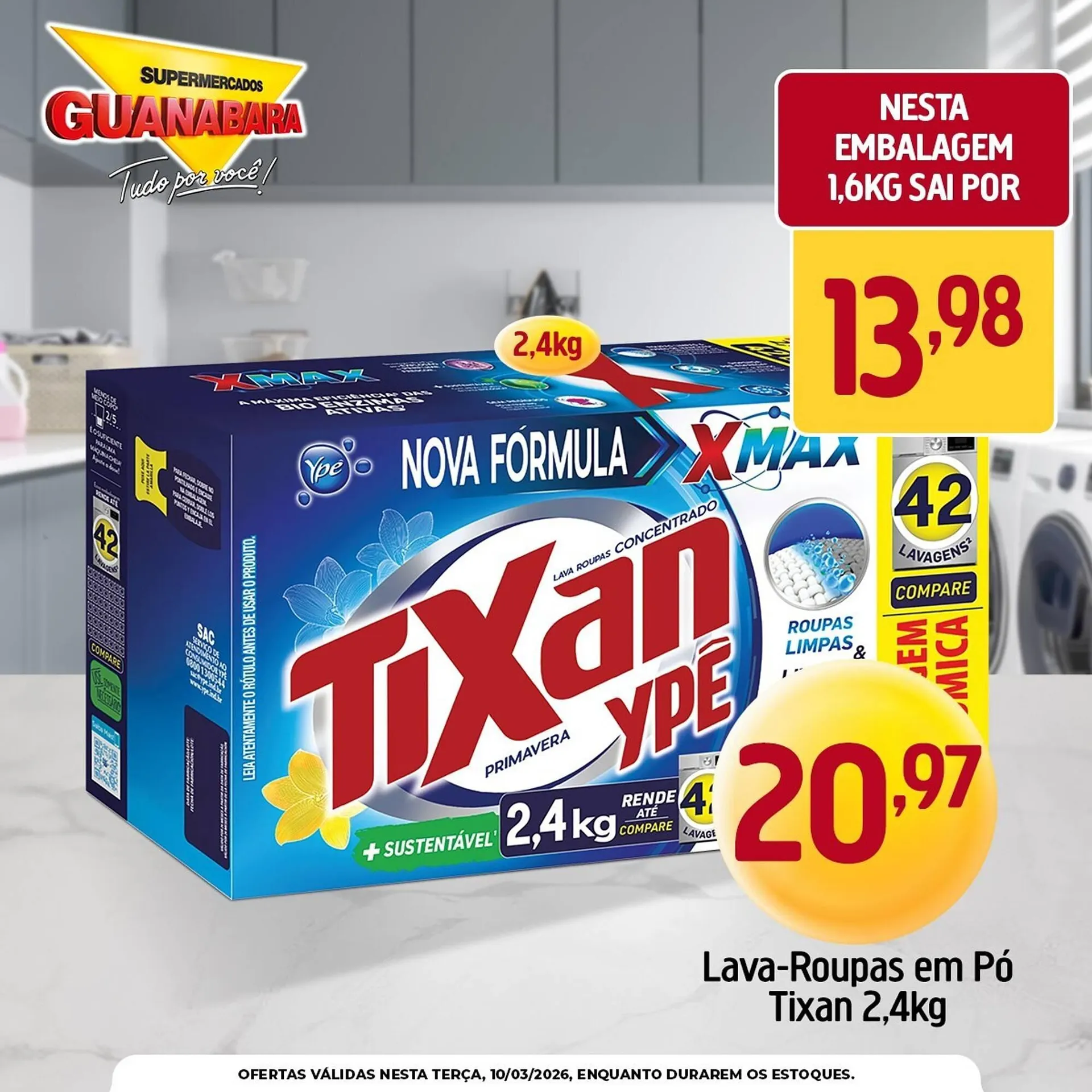 Encarte de Encarte Supermercados Guanabara 10 de março até 10 de março 2026 - Pagina 4