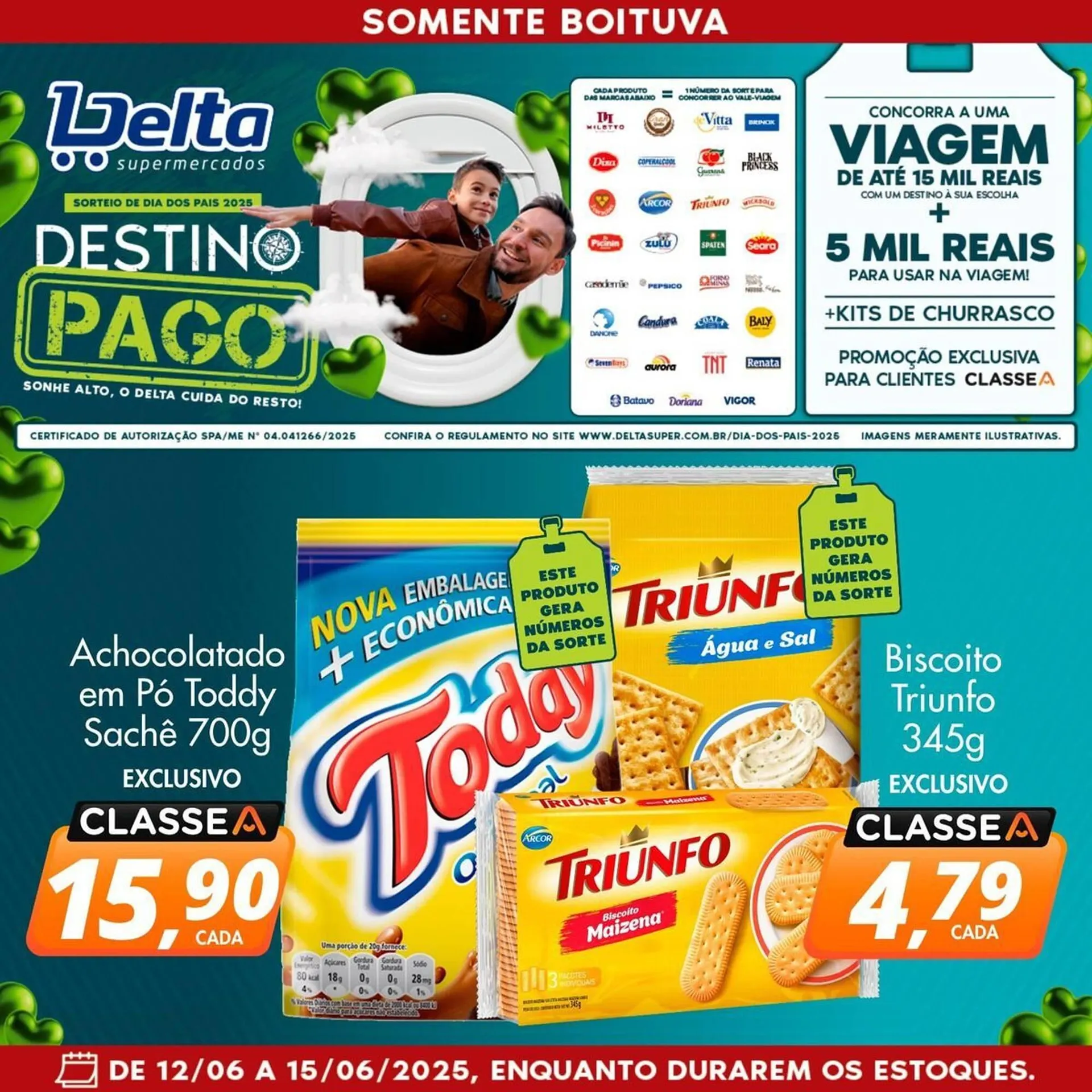 Encarte de Catálogo Delta Supermercados 12 de junho até 15 de junho 2025 - Pagina 3