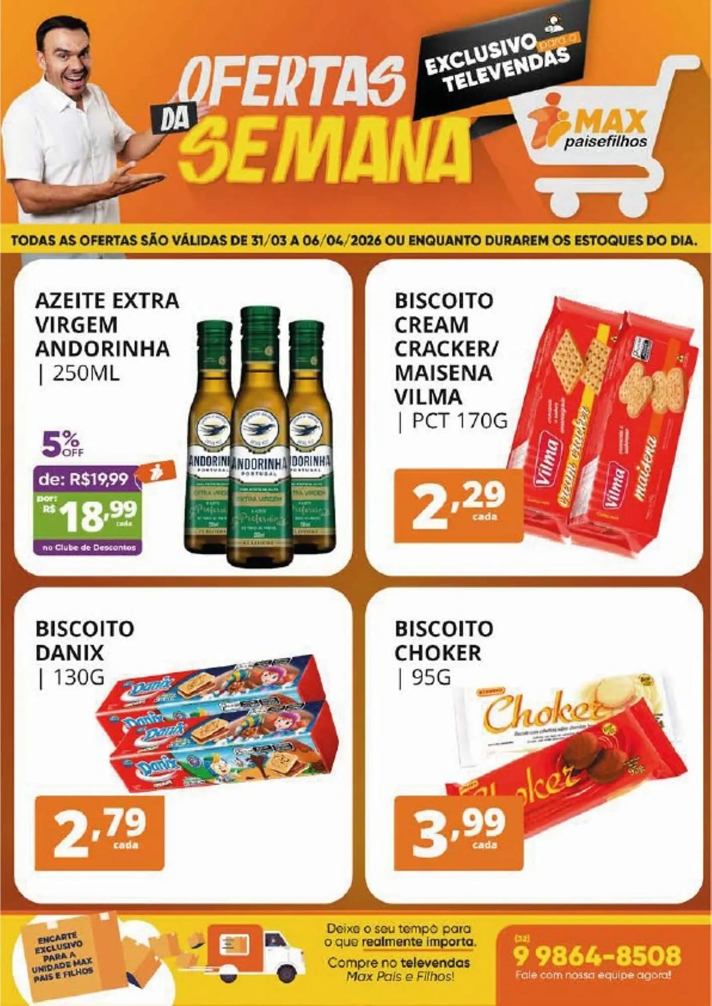 Encarte de Catálogo Pais e Filhos Supermercados 31 de março até 6 de abril 2026 - Pagina 7