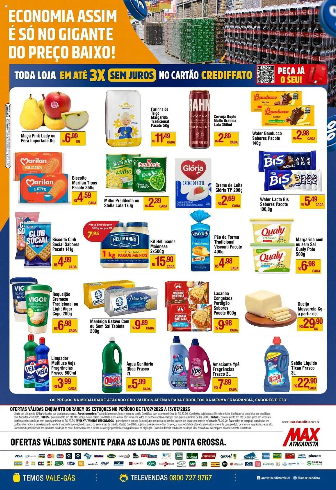 Encarte de Catálogo Max Atacadista 11 de julho até 13 de julho 2025 - Pagina 2