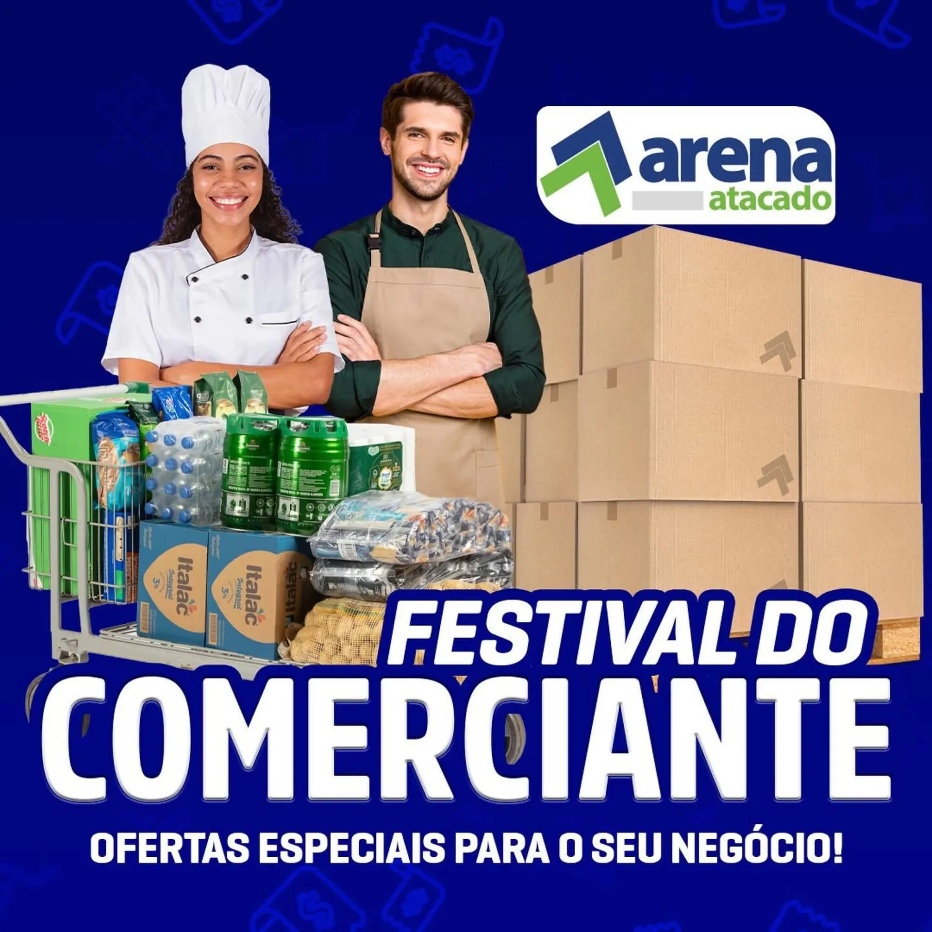 Encarte de Folheto Arena Atacado 9 de abril até 19 de abril 2026 - Pagina 1