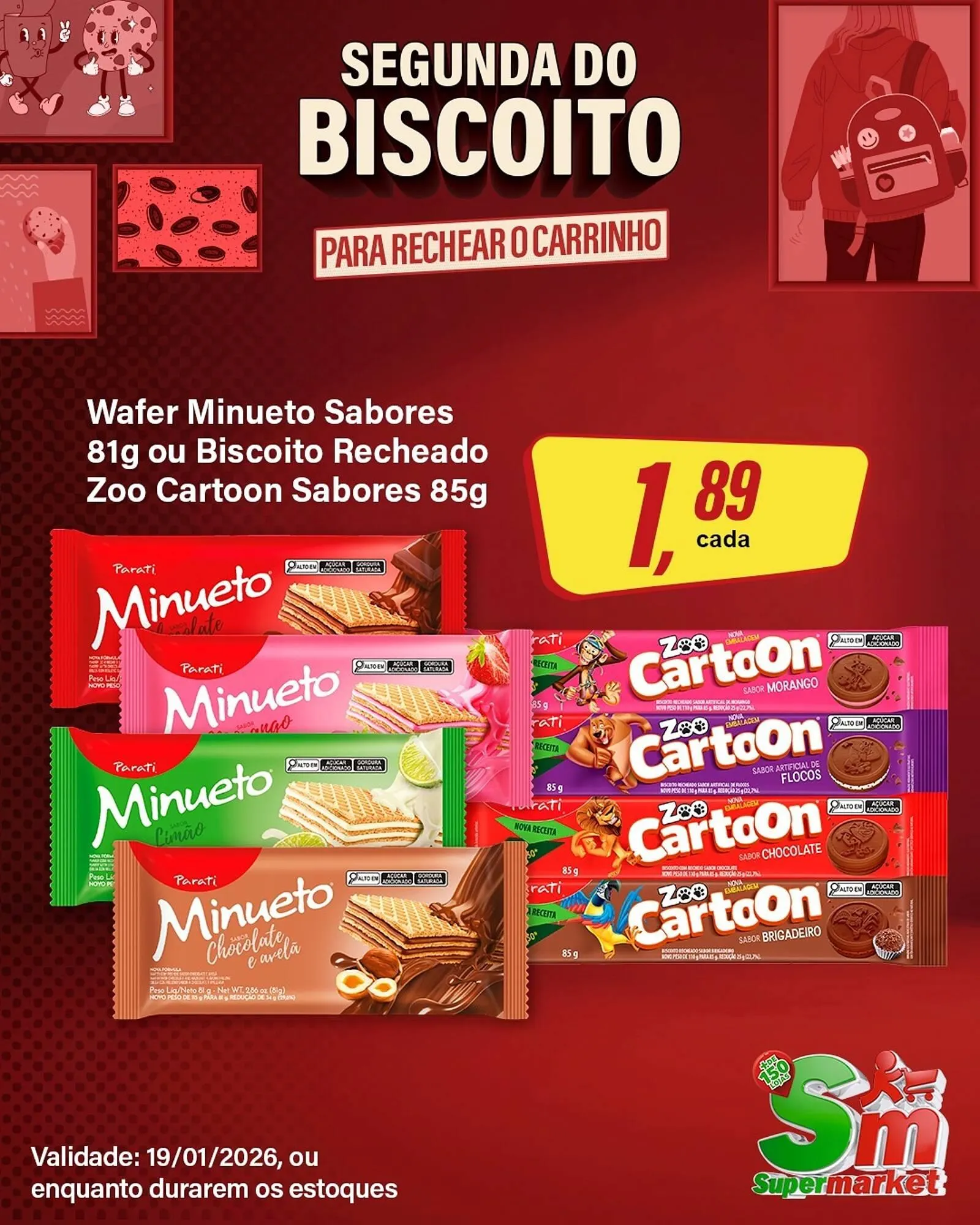 Encarte de Encarte Rede Supermarket 19 de janeiro até 19 de janeiro 2026 - Pagina 3