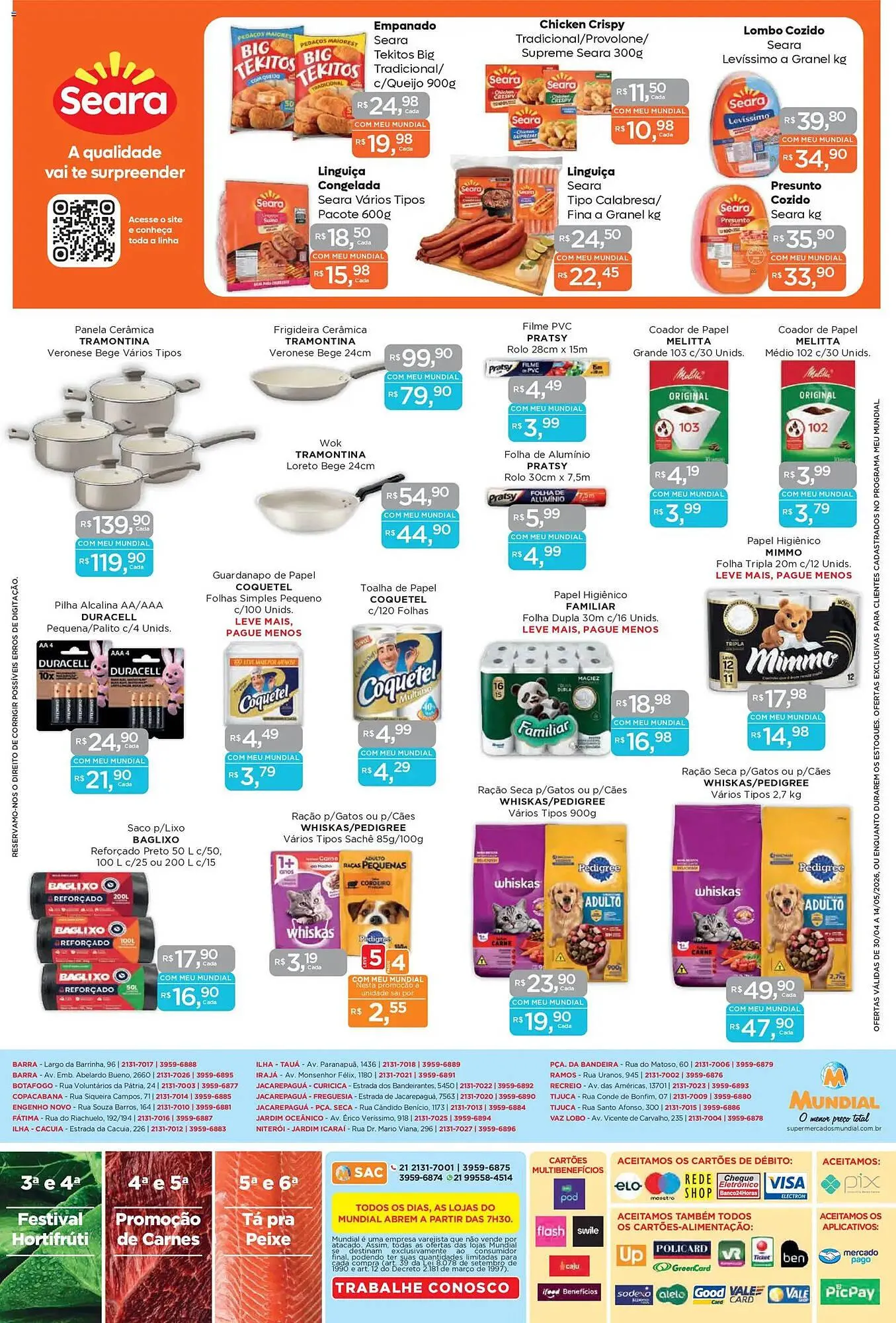 Encarte de Encarte Supermercados Mundial 30 de abril até 15 de maio 2026 - Pagina 12