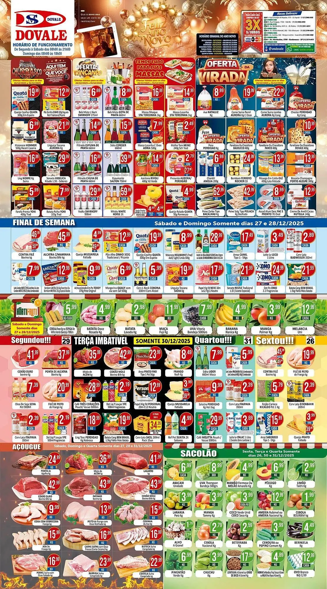 Encarte de Folheto Dovale 29 de dezembro até 31 de dezembro 2025 - Pagina 1