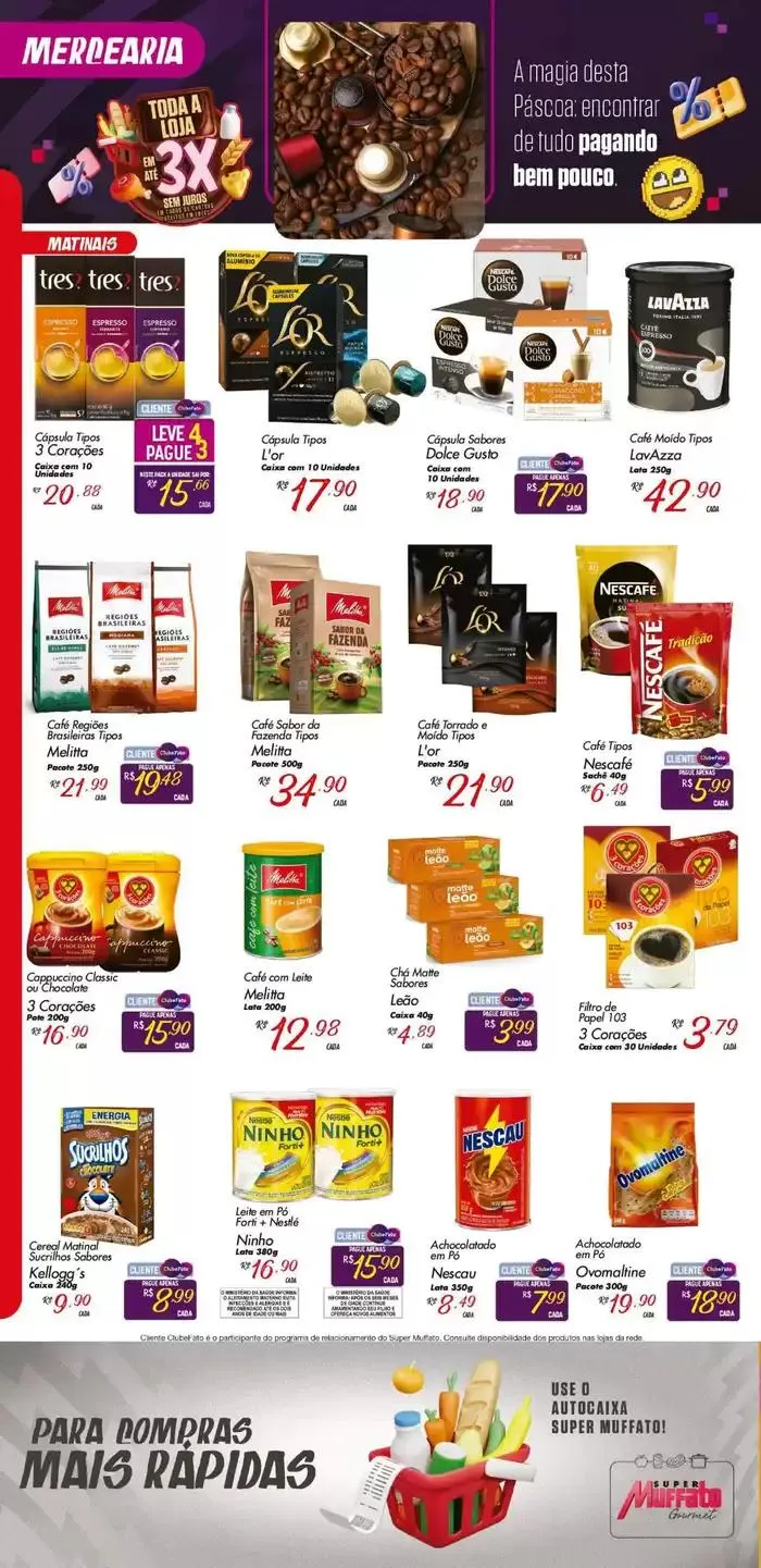 Encarte de Promoções especiais em andamento 4 de abril até 13 de abril 2025 - Pagina 8