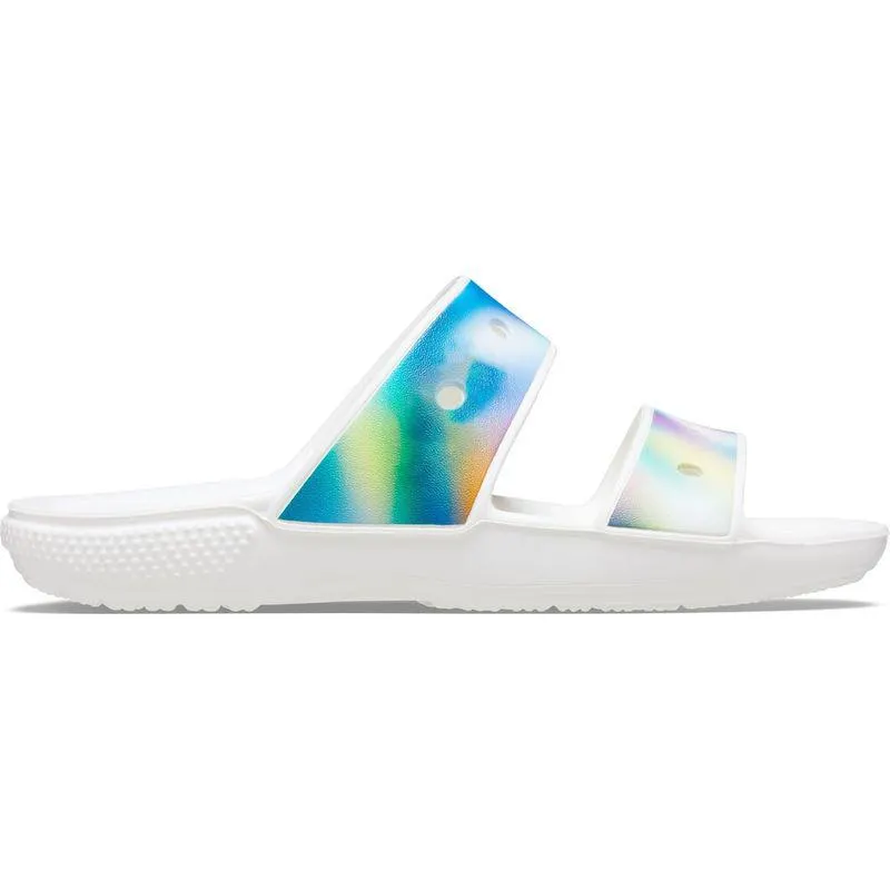 Sandália Crocs Classic Solarized Sandal White/Multi