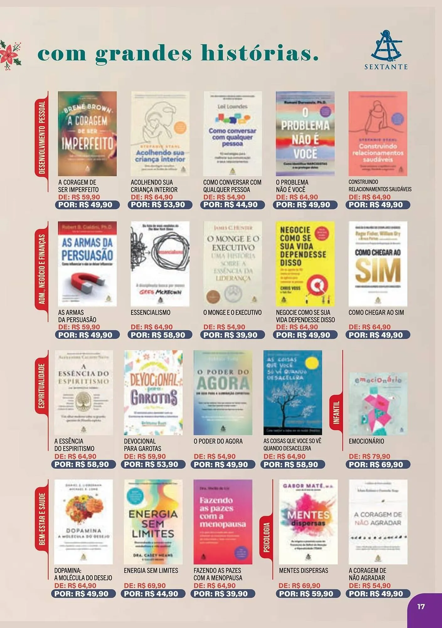 Encarte de Catálogo Livraria Leitura 3 de novembro até 28 de dezembro 2025 - Pagina 17