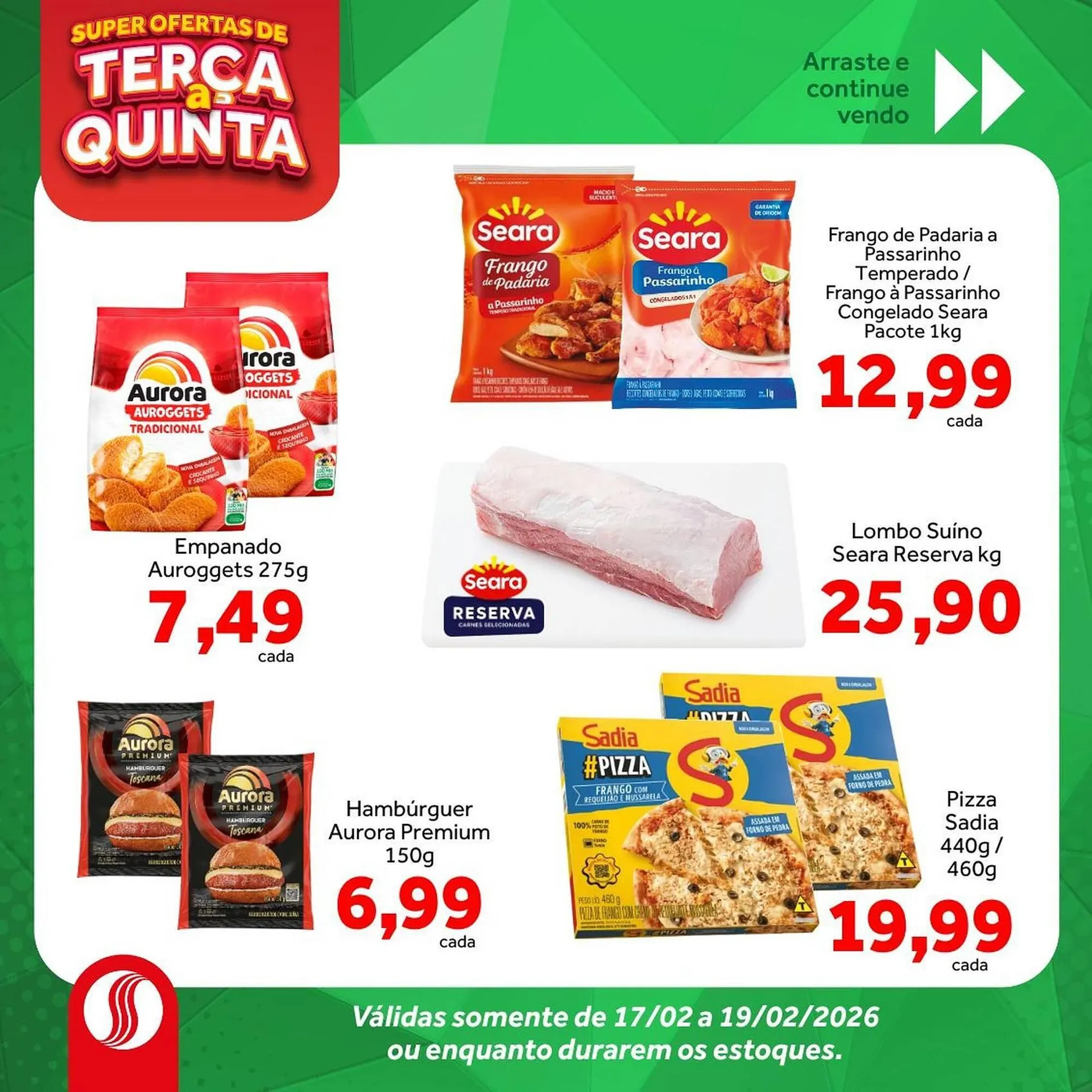 Encarte de Folheto Shibata Supermercados 17 de fevereiro até 19 de fevereiro 2026 - Pagina 2