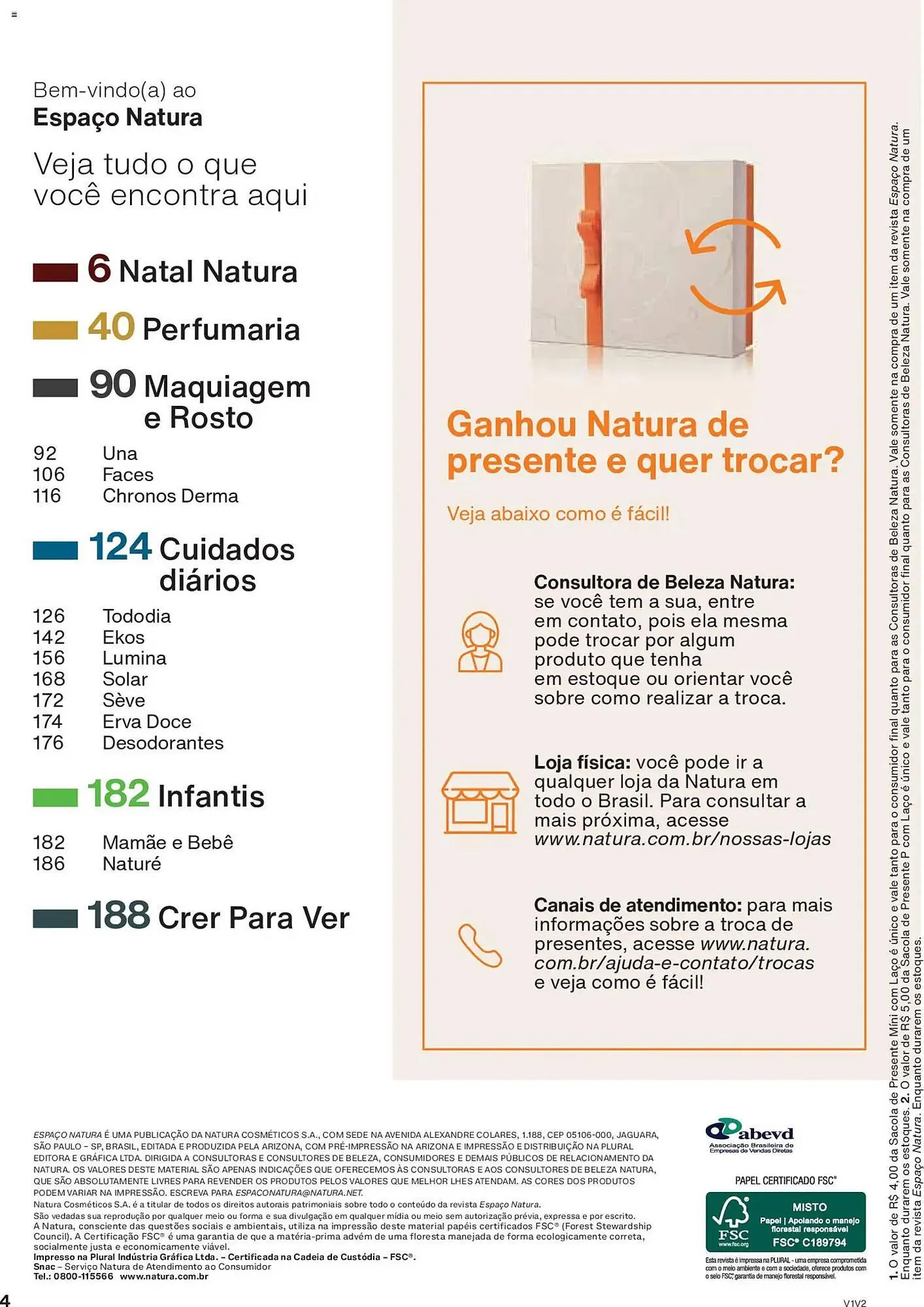 Encarte de Catálogo Natura 26 de novembro até 26 de dezembro 2025 - Pagina 4