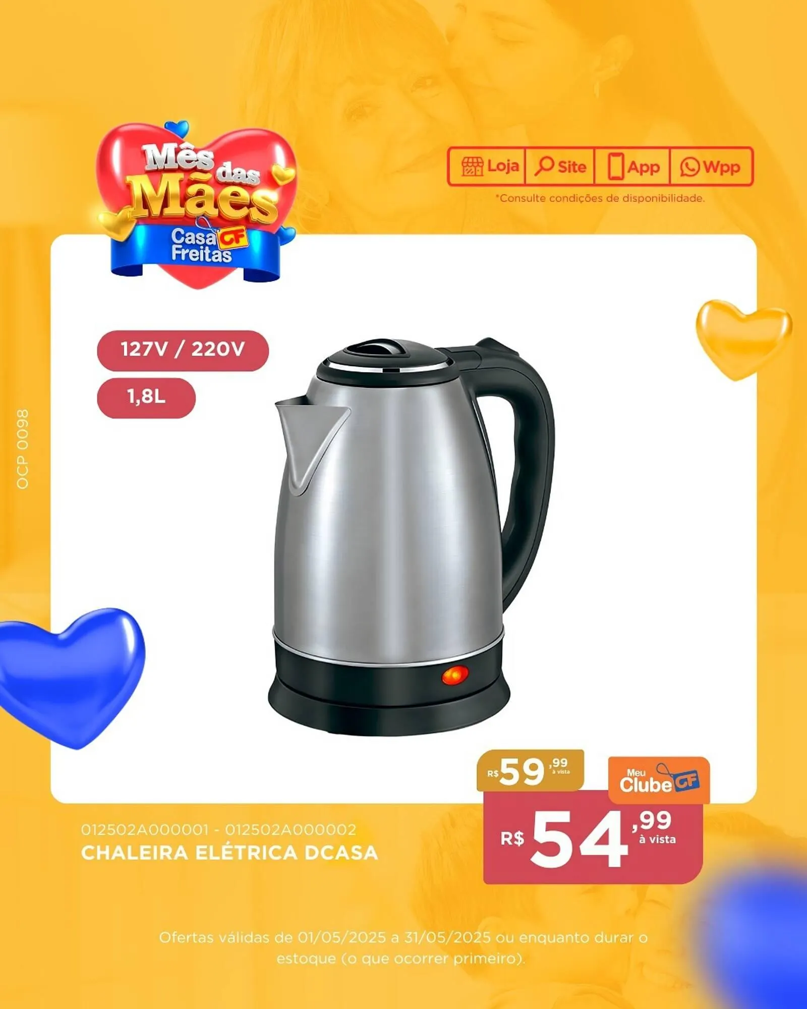 Encarte de Catálogo Casa Freitas 8 de maio até 31 de maio 2025 - Pagina 1