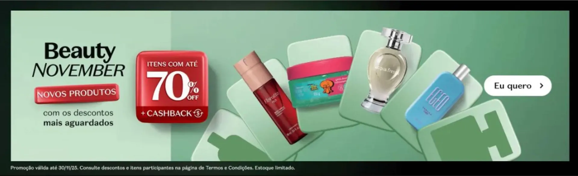 Encarte de Catálogo O Boticário 17 de novembro até 30 de novembro 2025 - Pagina 1