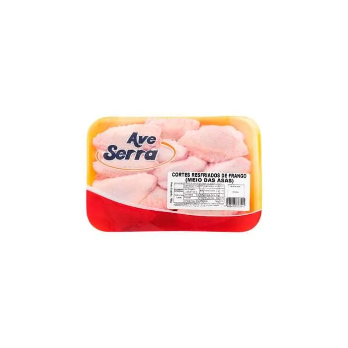 Meio Da Asa Frango Ave Serra Resfriada 700g