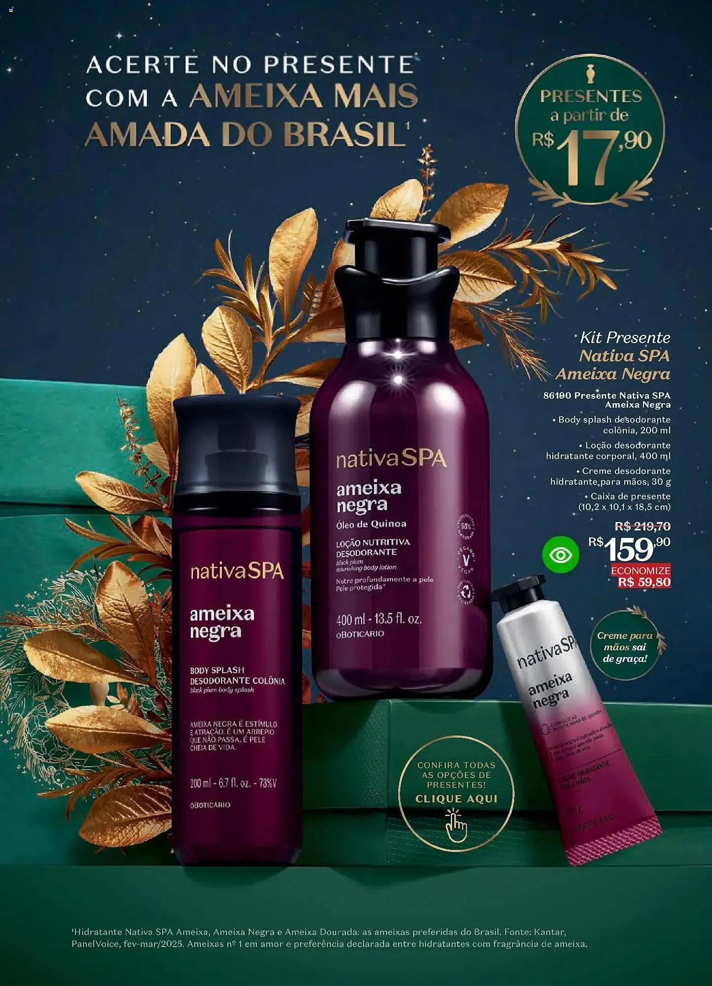 Encarte de Catálogo O Boticário 1 de dezembro até 26 de dezembro 2025 - Pagina 7