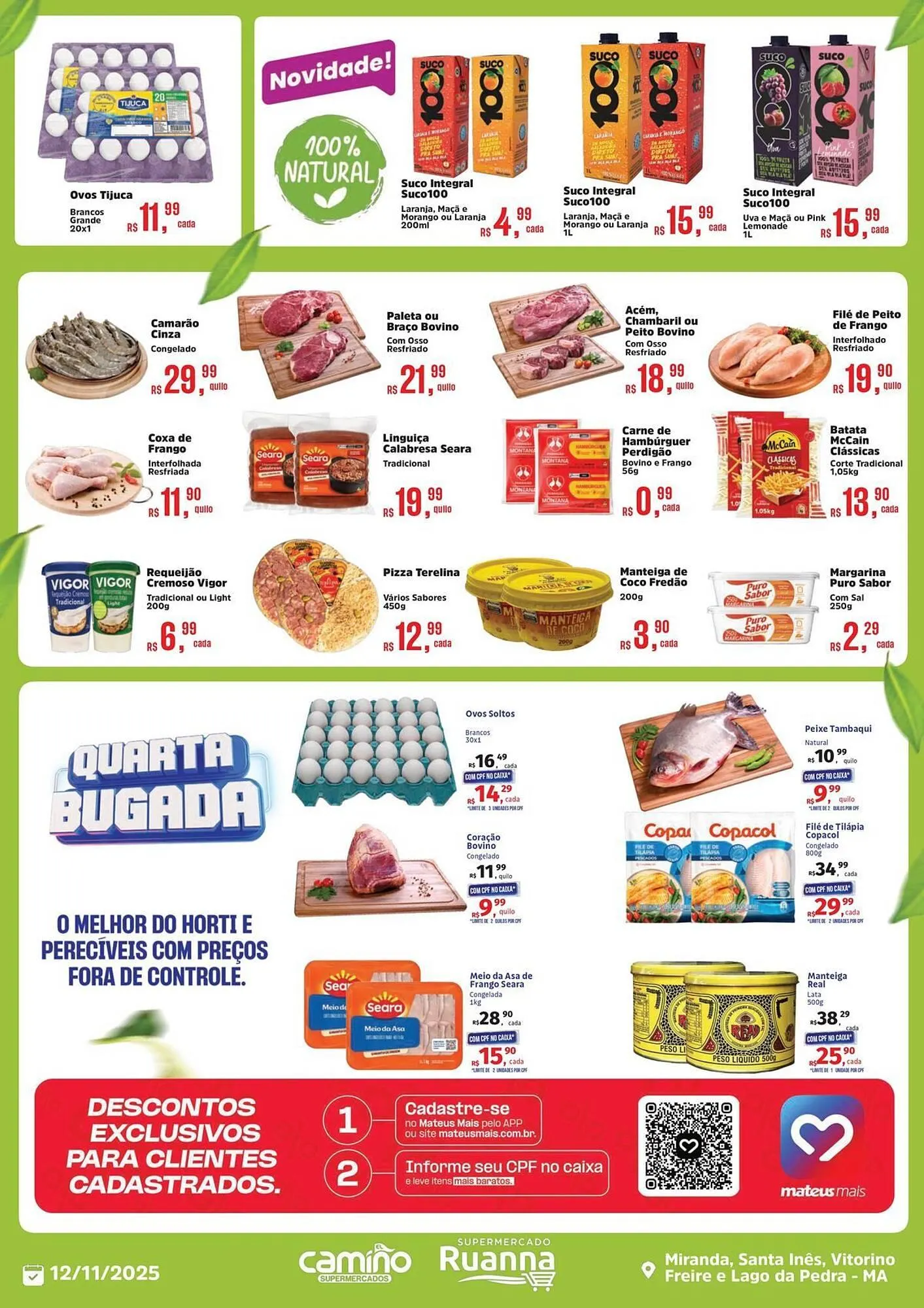 Encarte de Catálogo Supermercados Mateus 11 de dezembro até 11 de dezembro 2025 - Pagina 2