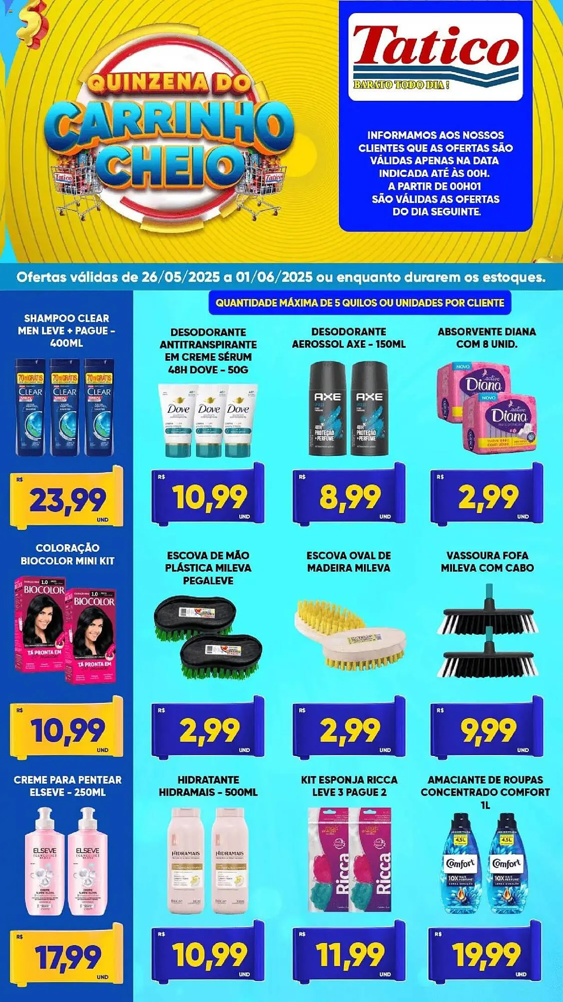 Encarte de Catálogo Tatico 26 de maio até 2 de junho 2025 - Pagina 5