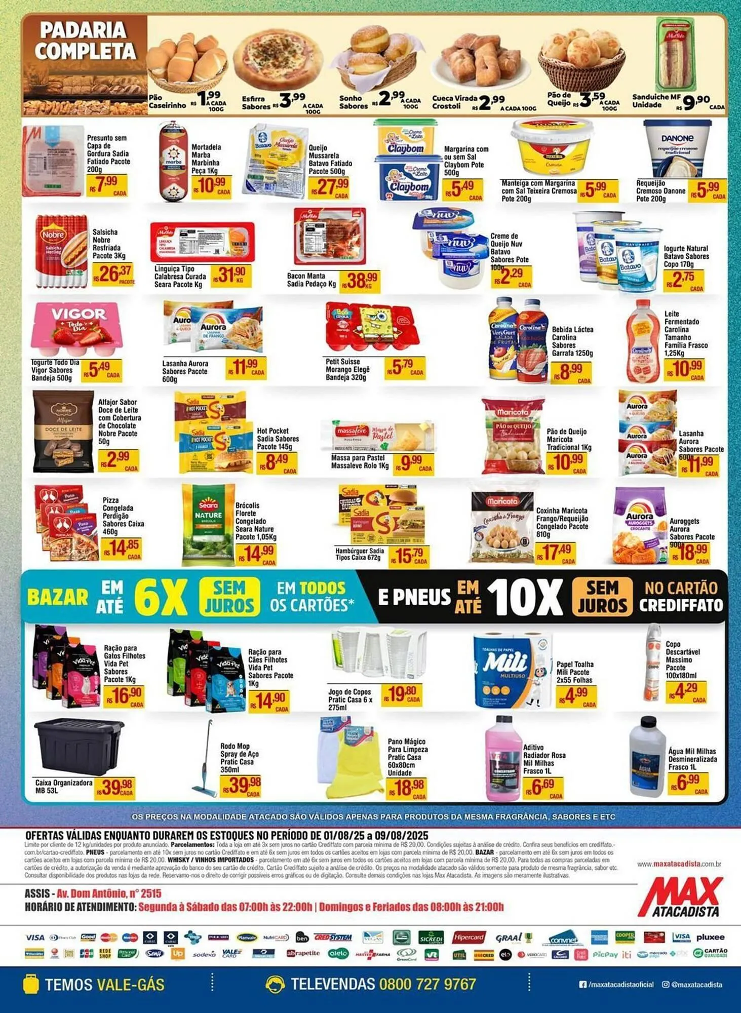 Encarte de Catálogo Max Atacadista 1 de agosto até 9 de agosto 2025 - Pagina 4