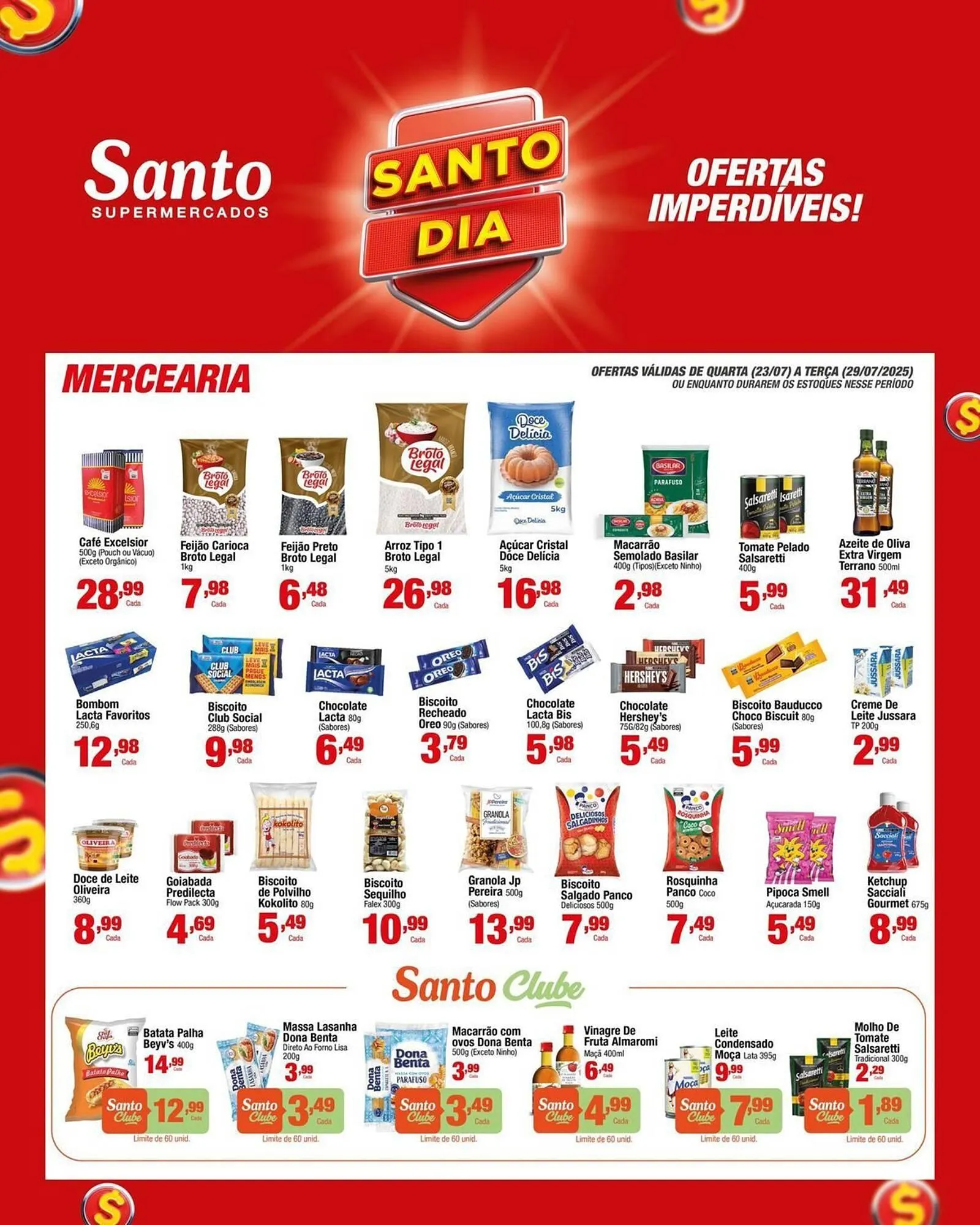 Encarte de Catálogo Santo Supermercados 24 de julho até 25 de julho 2025 - Pagina 8