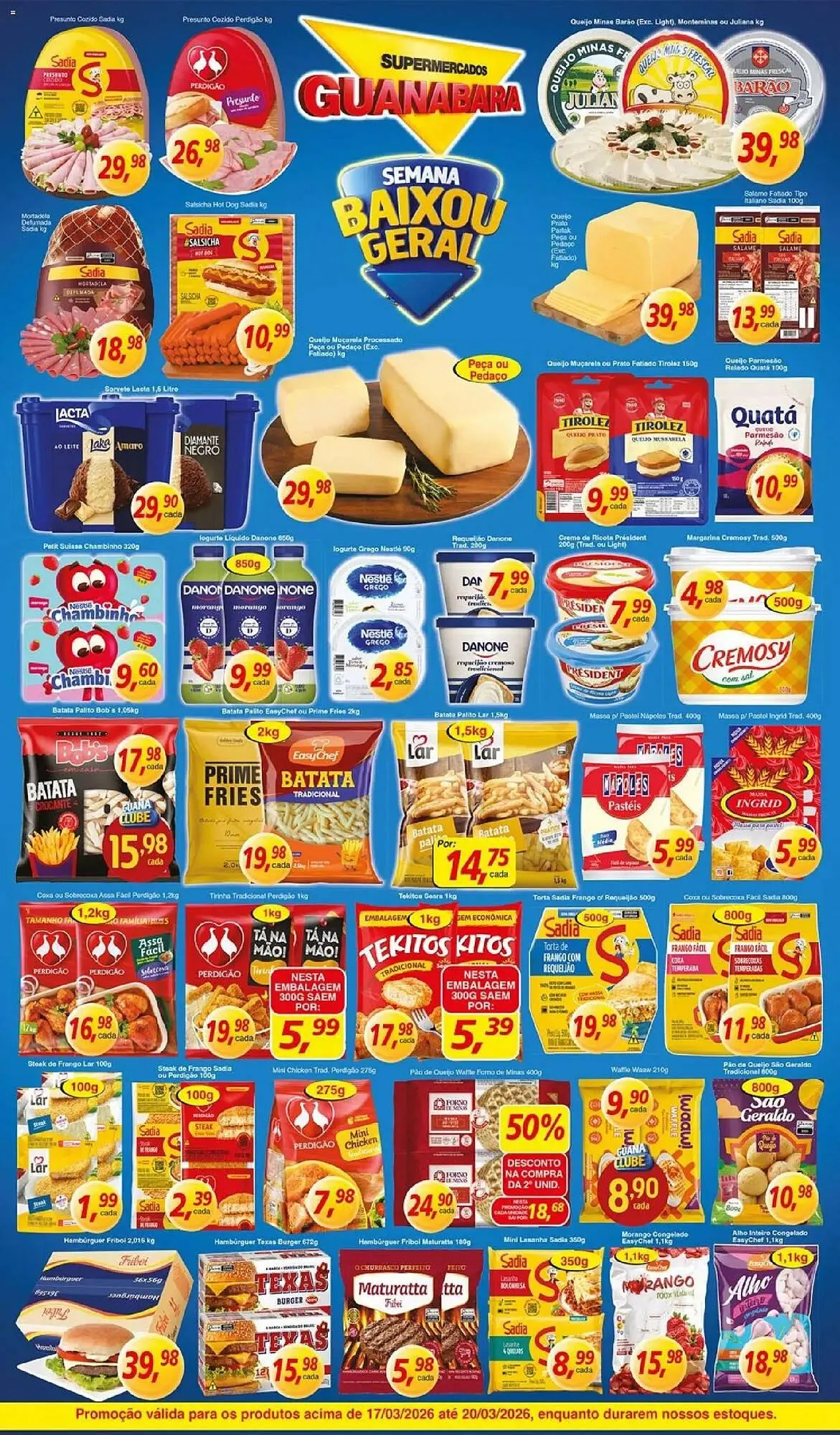 Encarte de Encarte Supermercados Guanabara 17 de março até 20 de março 2026 - Pagina 4