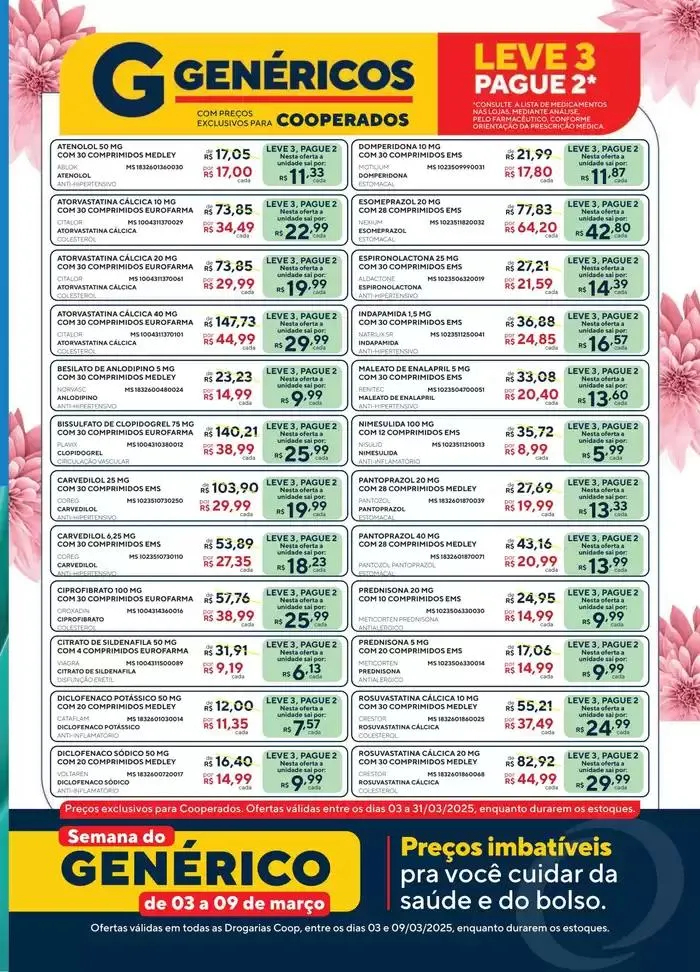 Encarte de Revista Drogaria Externas Março 03 a 31.03 3 de março até 31 de março 2025 - Pagina 21
