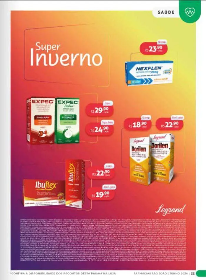 Encarte de Oferta Especial 4 de junho até 30 de junho 2024 - Pagina 35