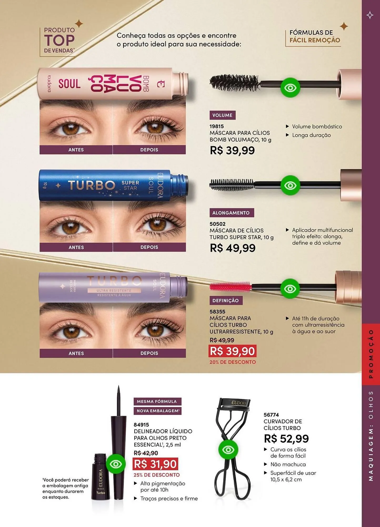 Encarte de Catálogo Eudora 8 de outubro até 8 de novembro 2025 - Pagina 99