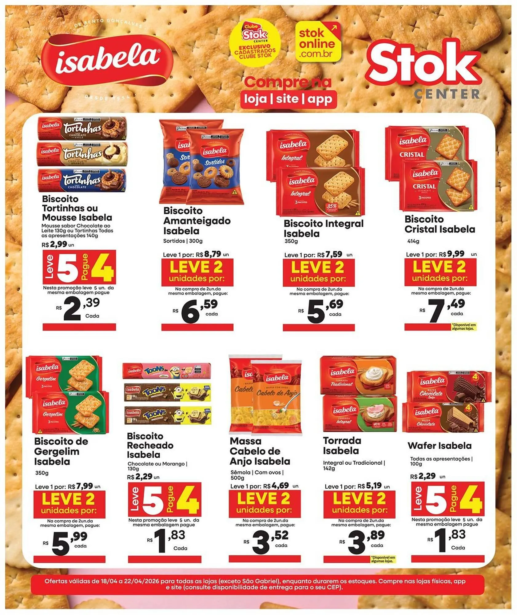 Encarte de Encarte Stok Center 18 de abril até 22 de abril 2026 - Pagina 1