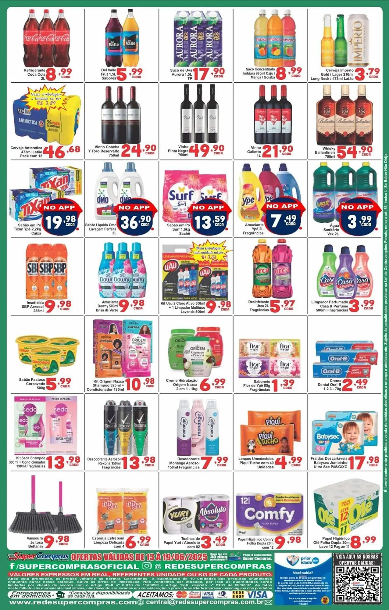 Encarte de Catálogo Rede Super Compras 13 de junho até 19 de junho 2025 - Pagina 4