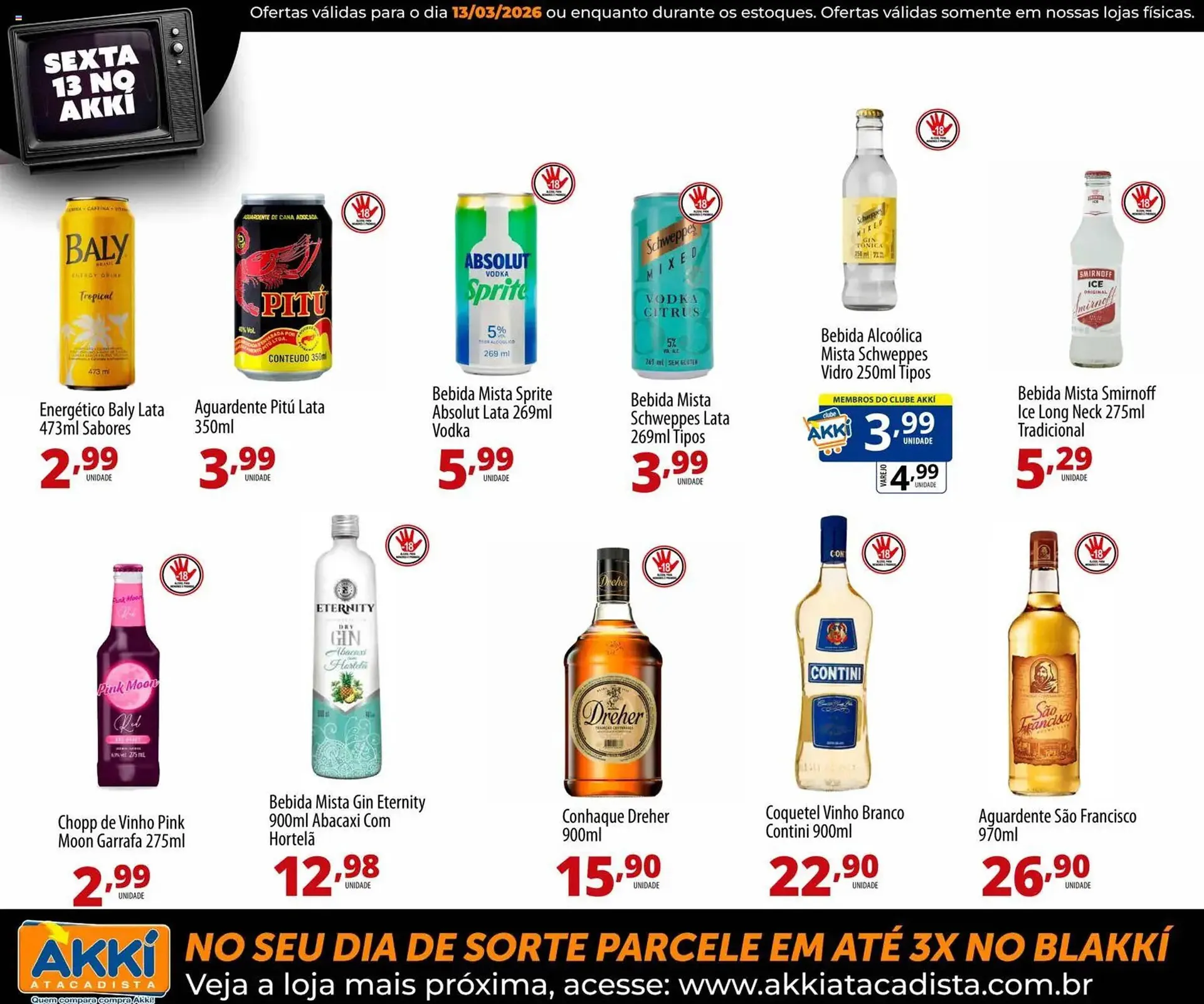 Encarte de Folheto Akki Atacadista 13 de março até 13 de março 2026 - Pagina 10
