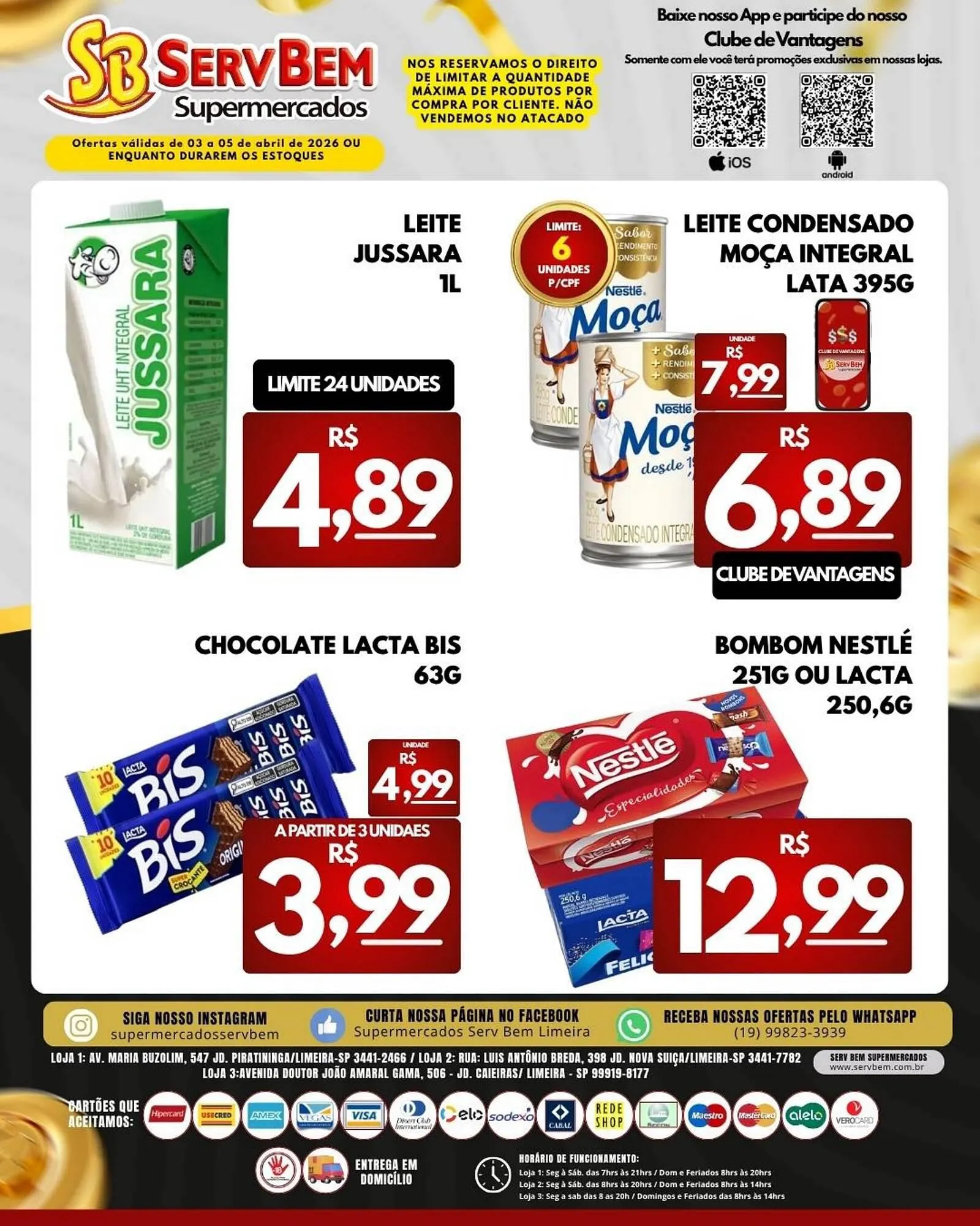 Encarte de Catálogo ServBem 3 de abril até 5 de abril 2026 - Pagina 3