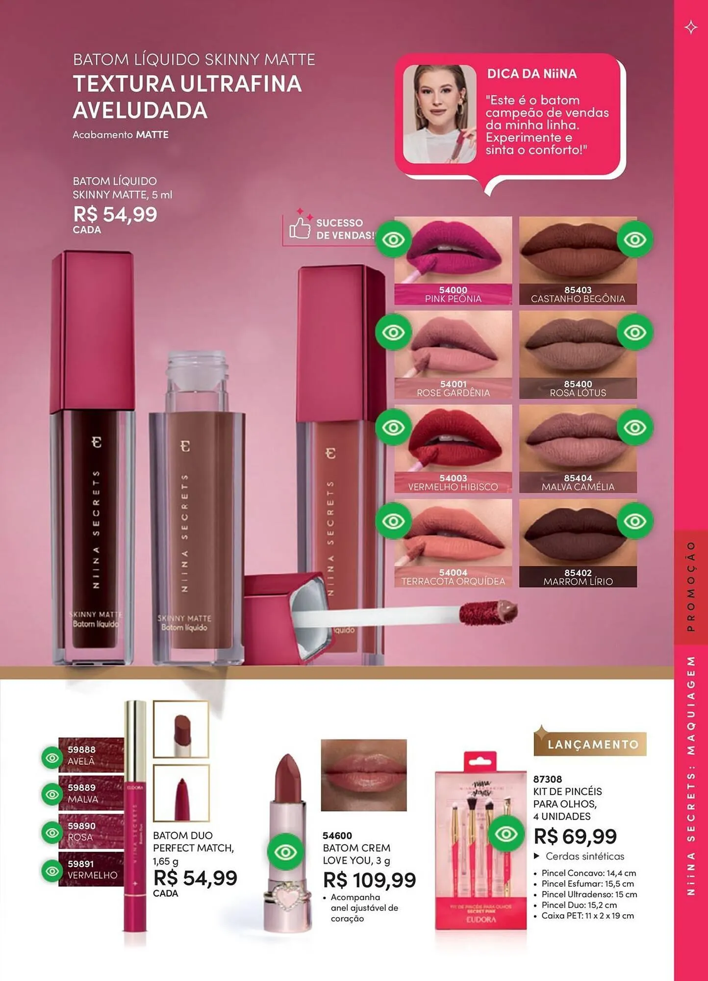 Encarte de Catálogo Eudora 8 de outubro até 8 de novembro 2025 - Pagina 109